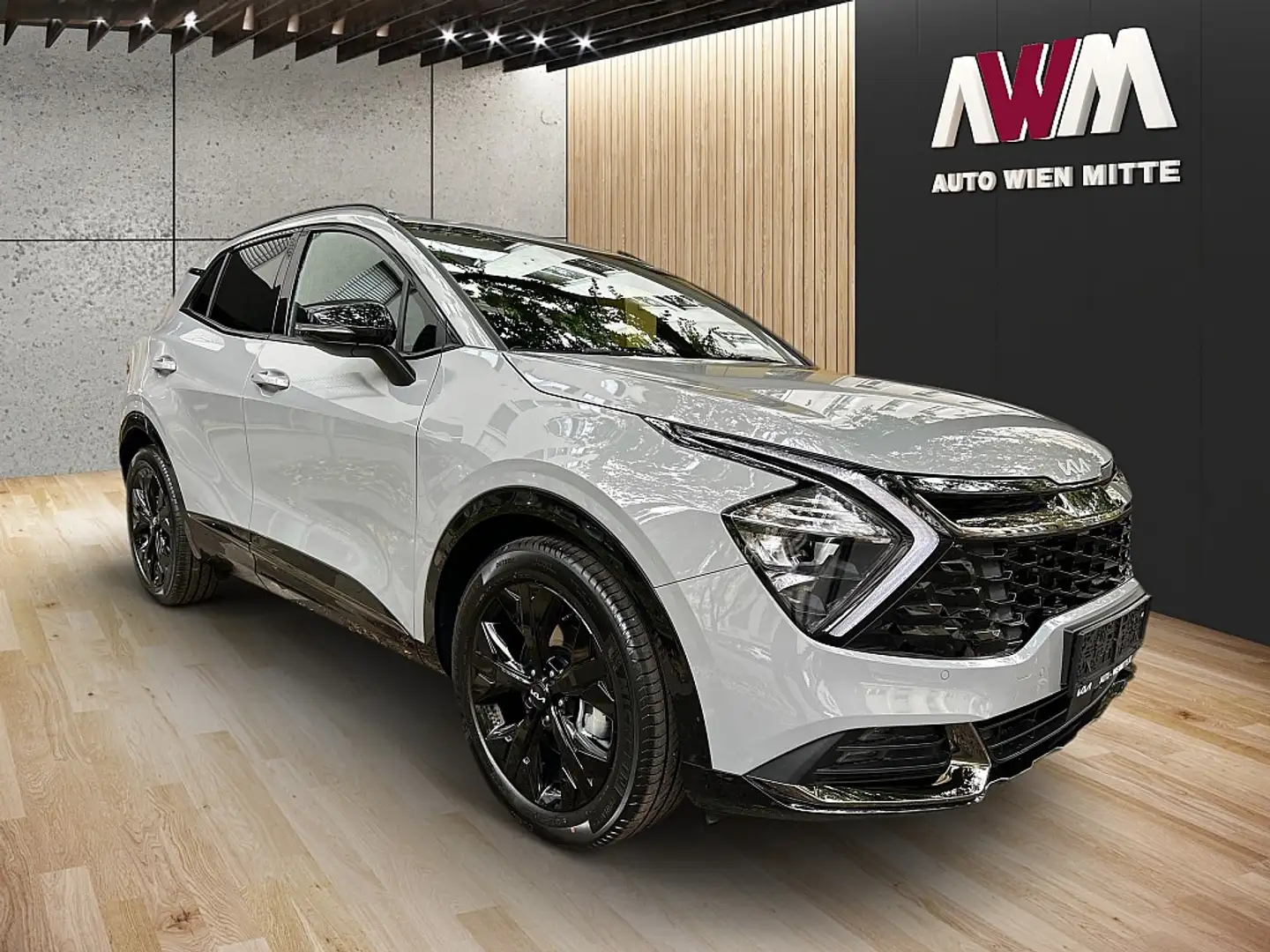 Kia Sportage 1,6 TGDI 48V Anniversary AWD DCT Grau - 2