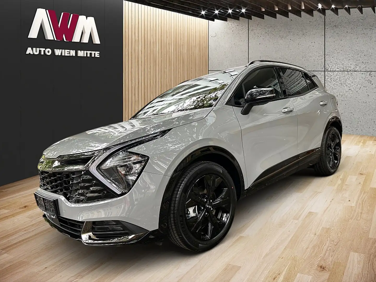 Kia Sportage 1,6 TGDI 48V Anniversary AWD DCT Grau - 1