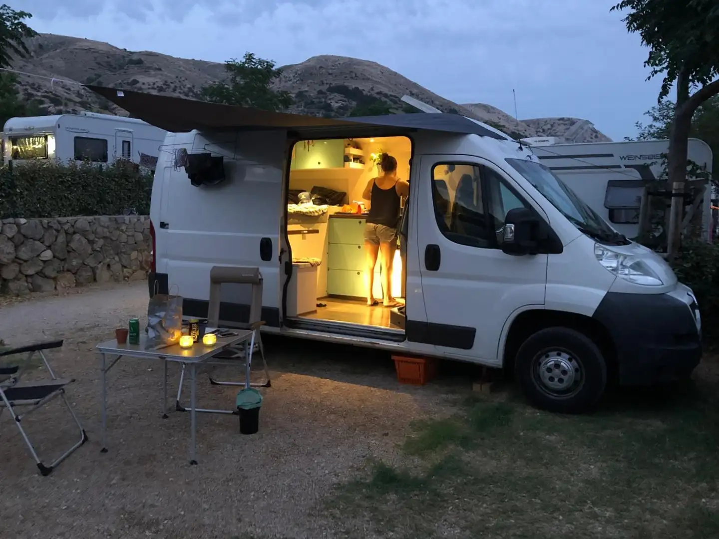 Peugeot BOXER Camper 330 L2H2 2.2HDI - Combideal! Bus Blanco - 2