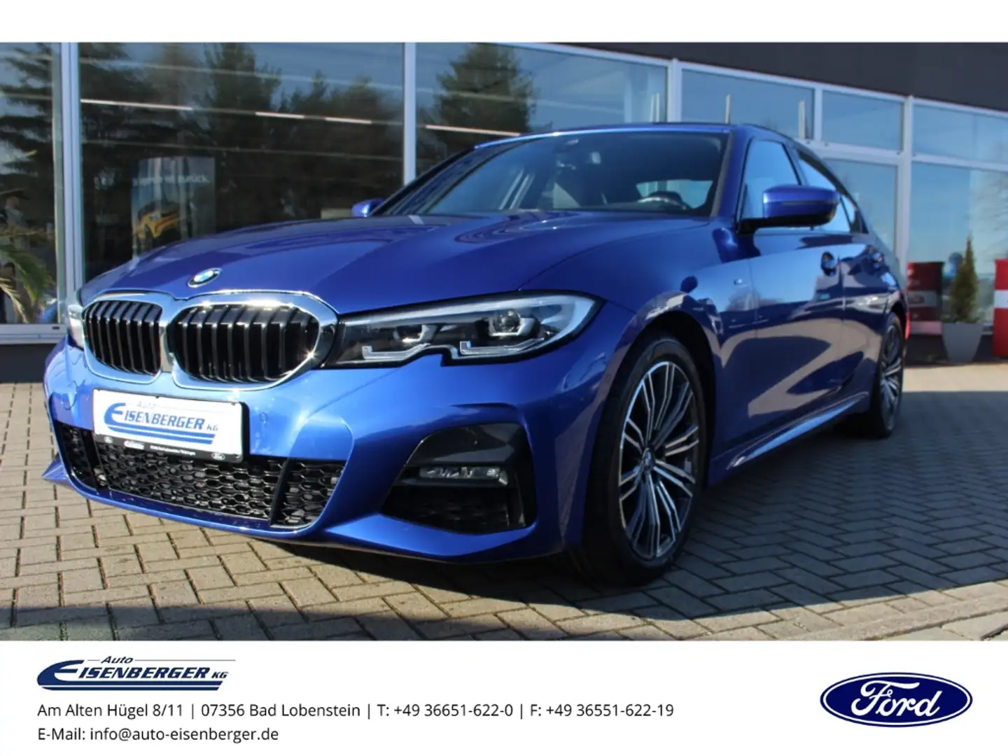 BMW 320 d xDrive M Sport Park-Assistent Bi-LED Kamera Bleu - 1