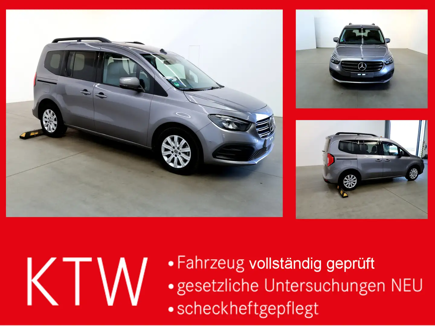 Mercedes-Benz T-Class Progressive,MBUX,LED,Navi,Kamera,Tempomat Gris - 1