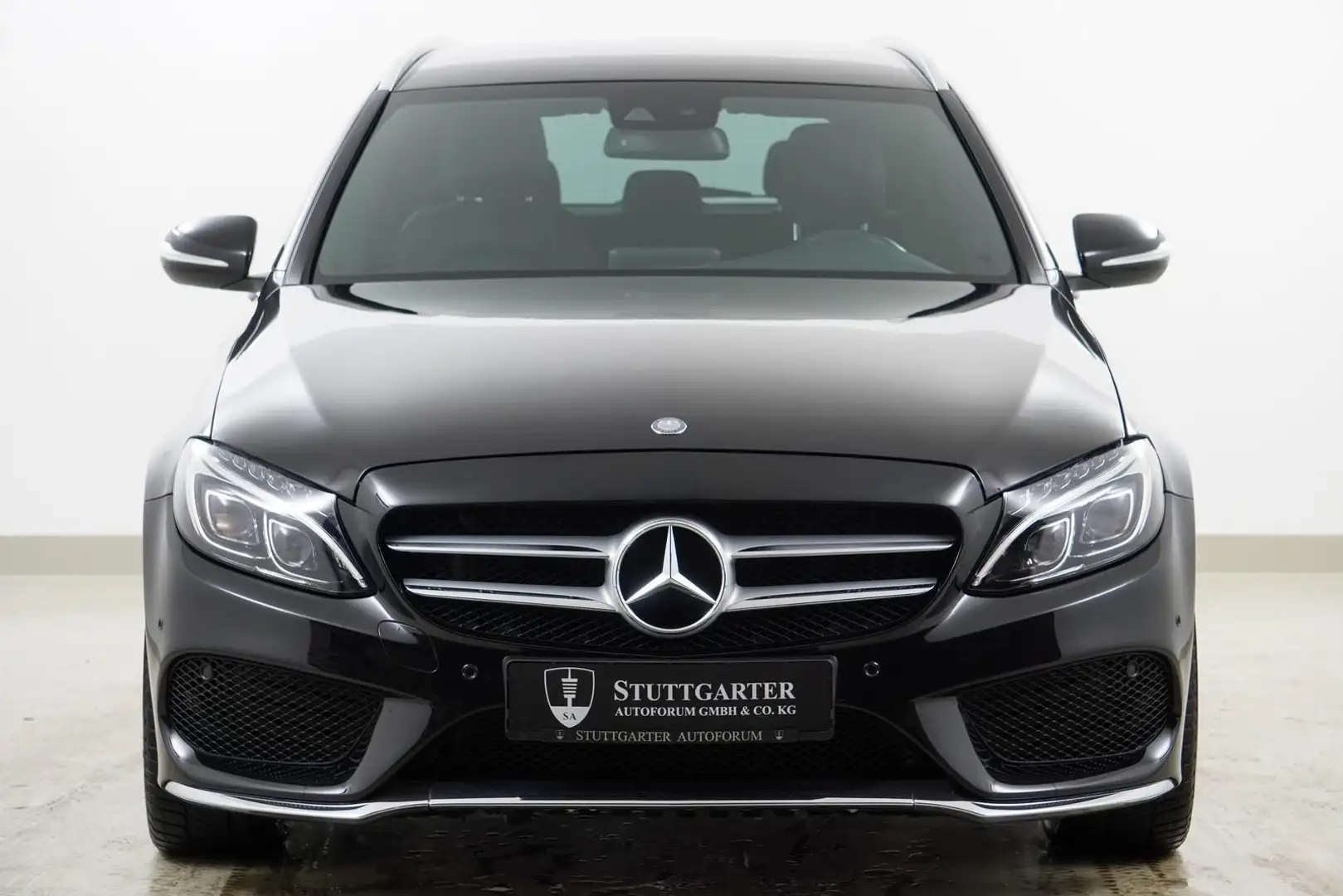 Mercedes-Benz C 400 T 4Matic AMG Line Keyless Leder Negru - 2