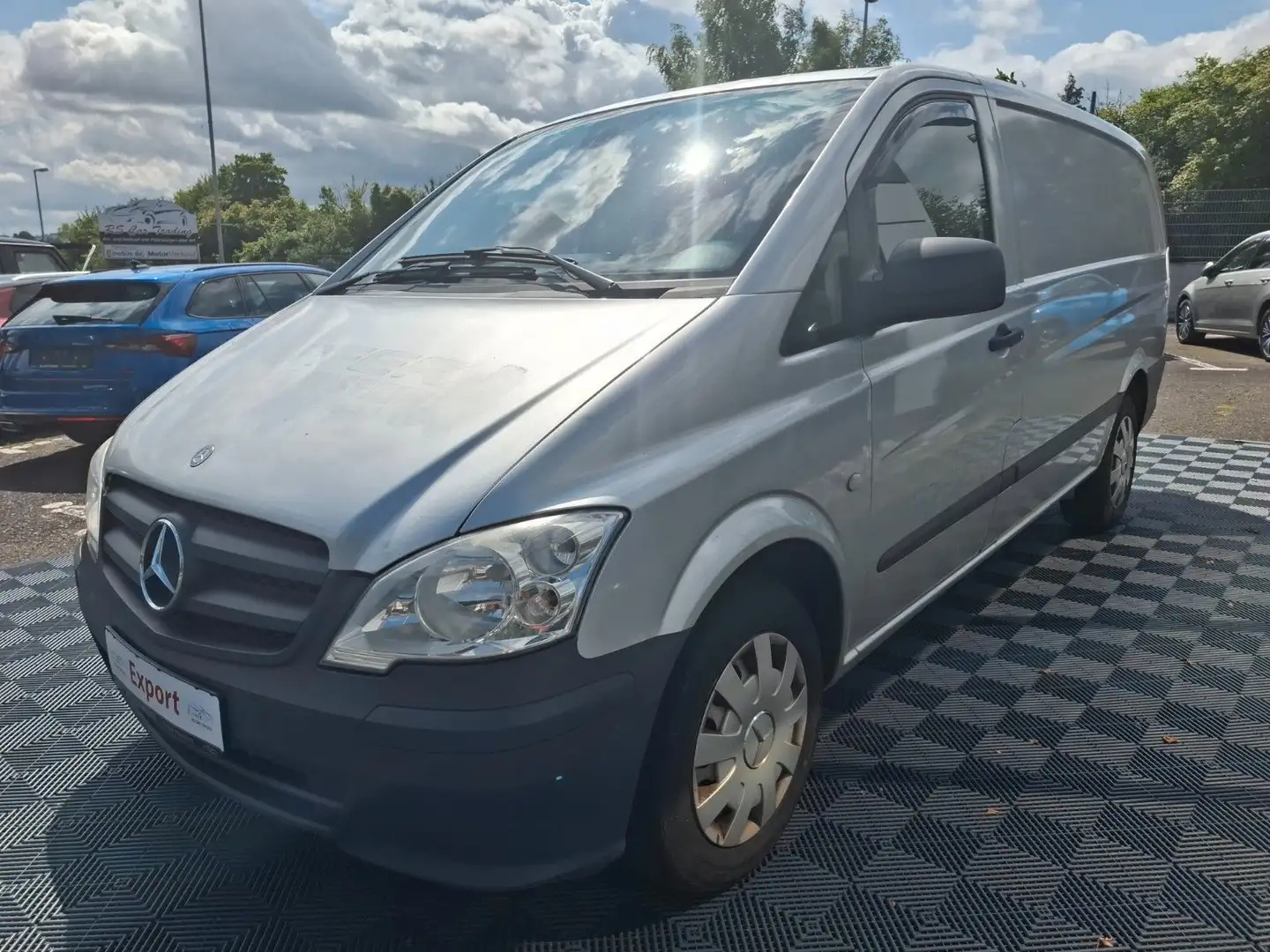 Mercedes-Benz Vito 639 Kasten*116cdi*Lang*Klima*Automat* Plateado - 1