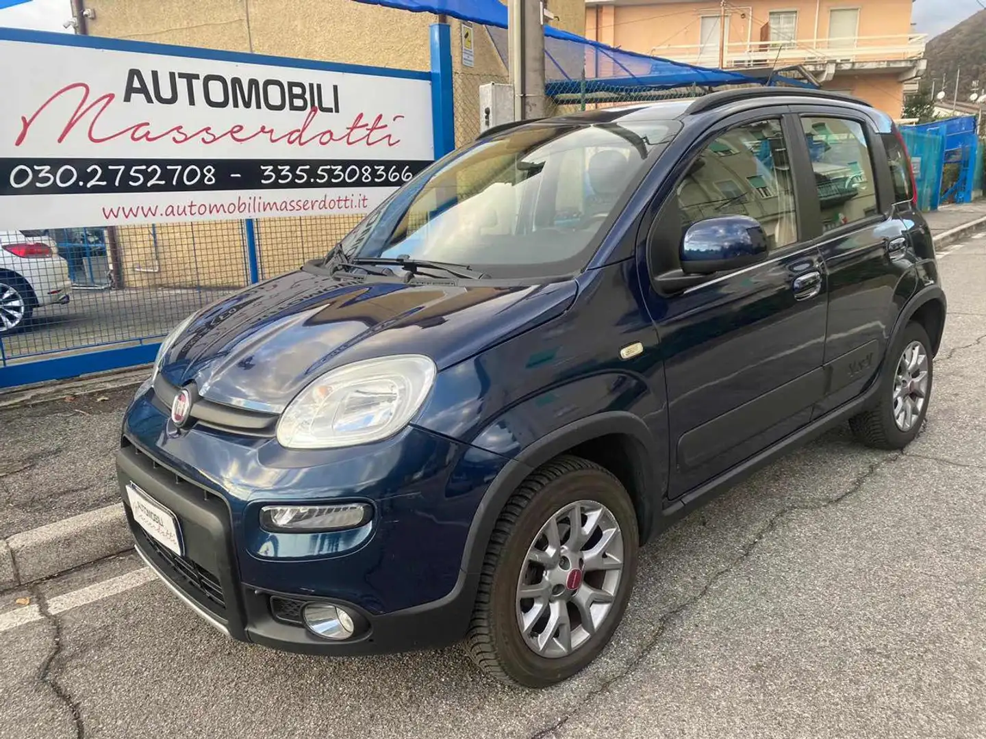 Fiat Panda 0.9 TwinAir Turbo S&S 4x4 Bleu - 1