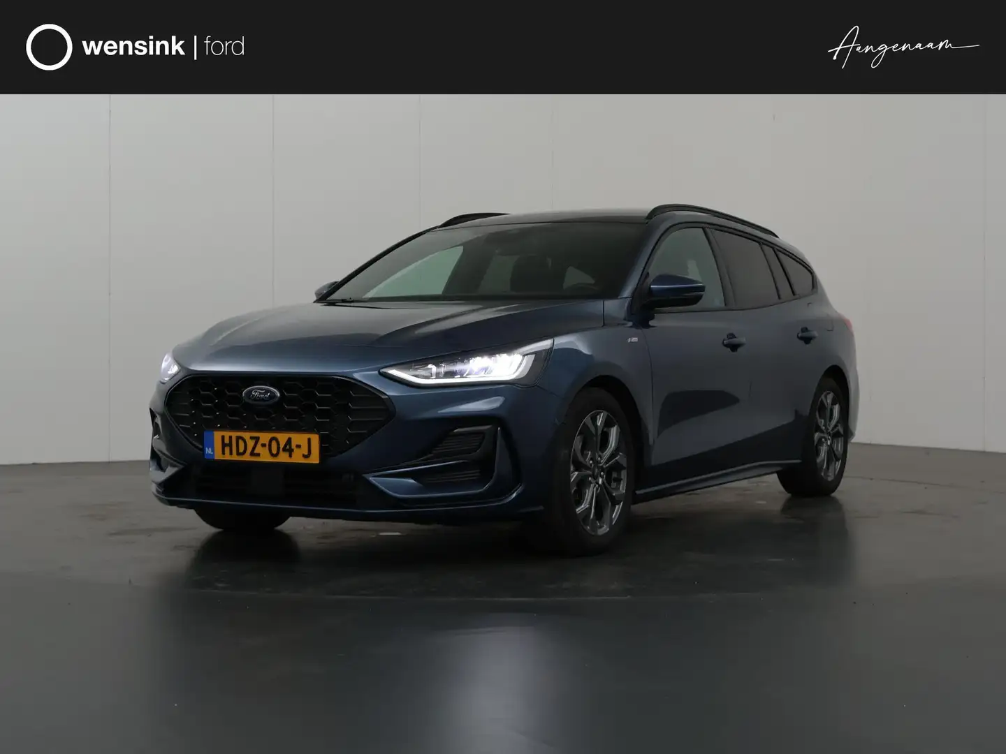 Ford Focus Wagon 1.0 EcoBoost Hybrid ST Line | Panoramadak | Azul - 1