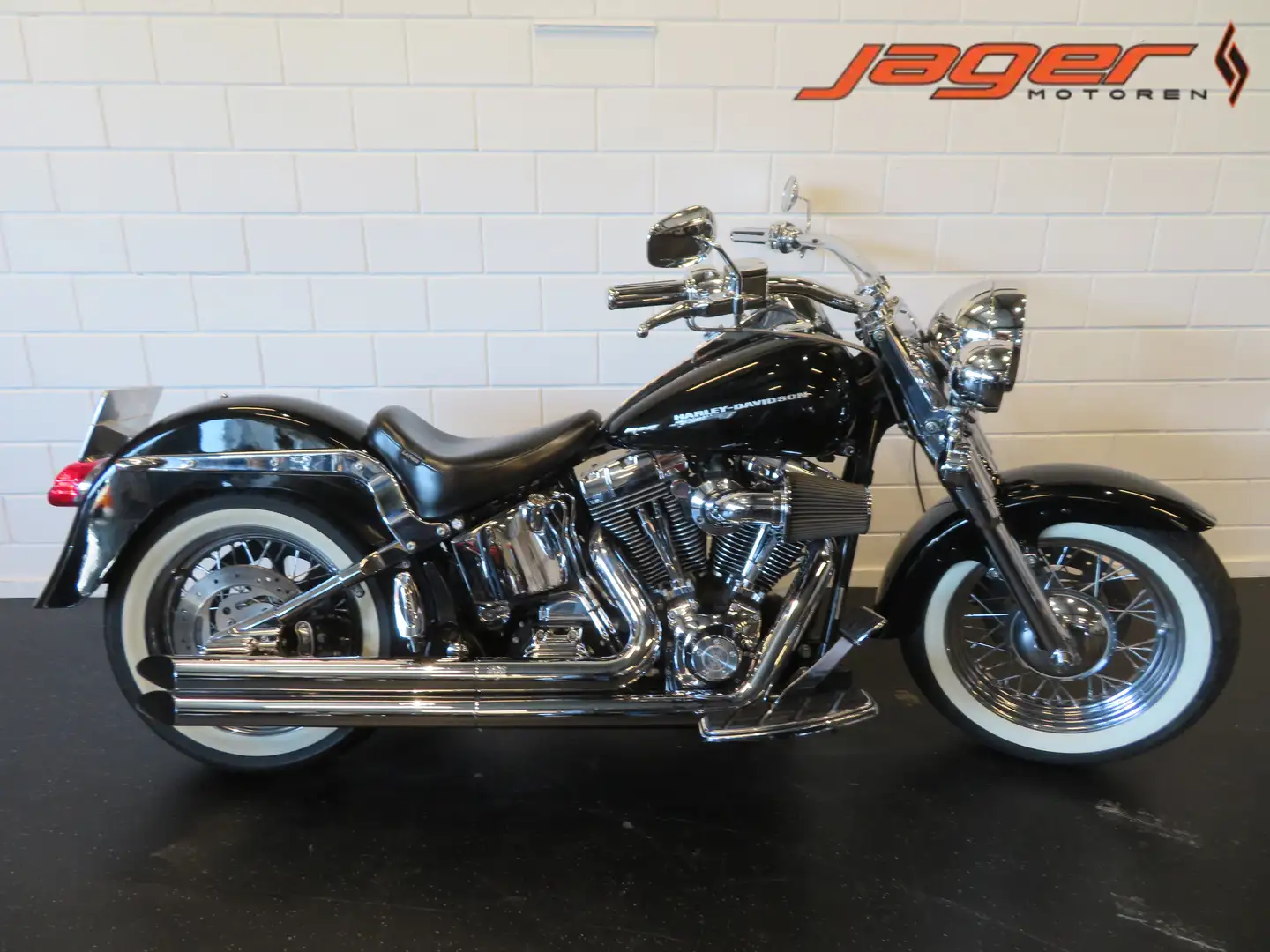 Harley-Davidson Heritage Softail FLSTC FULL!! Noir - 1