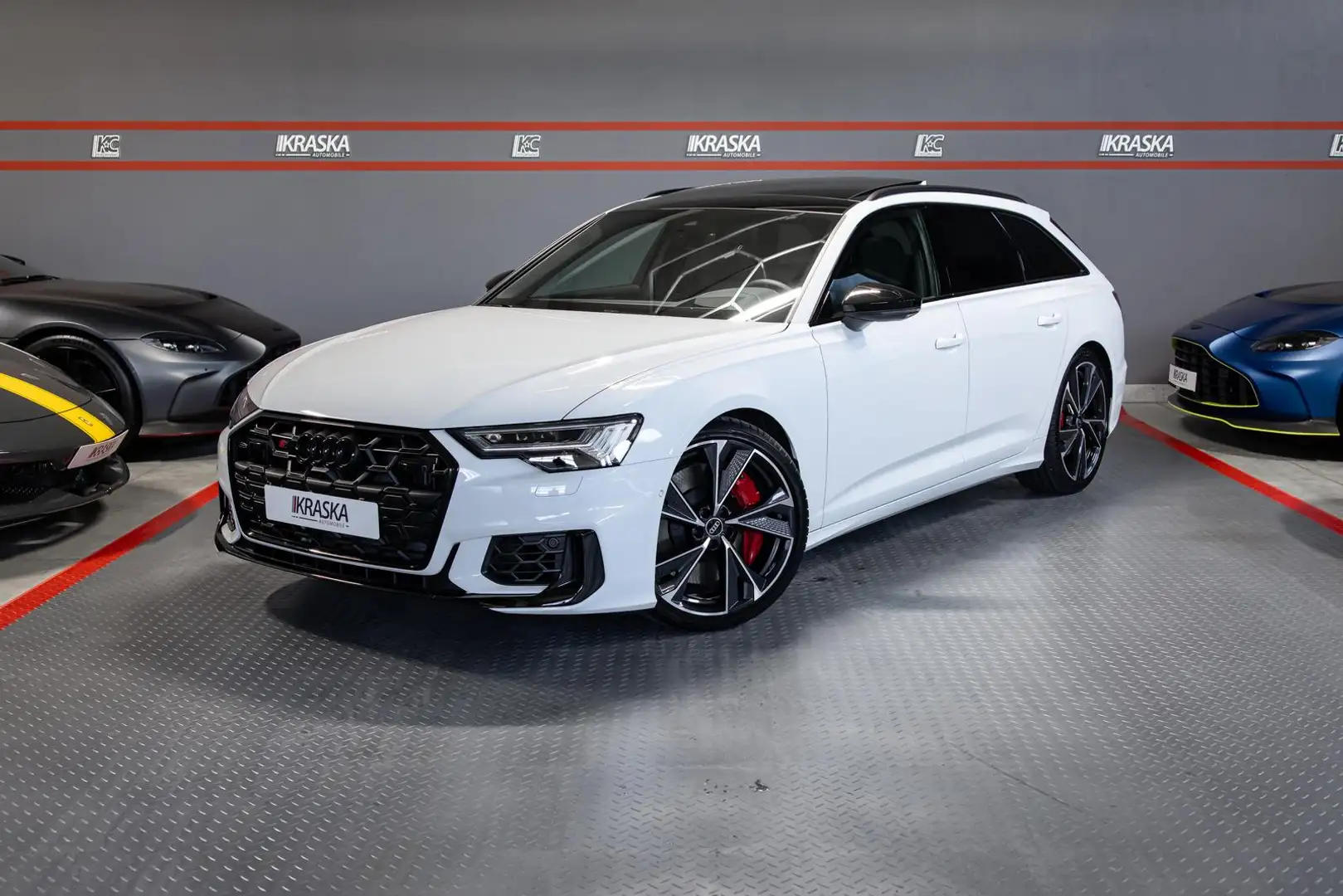 Audi S6 3.0 TDI quattro MATRIX AHK B&O PANO STHZ GV5 Blanco - 1
