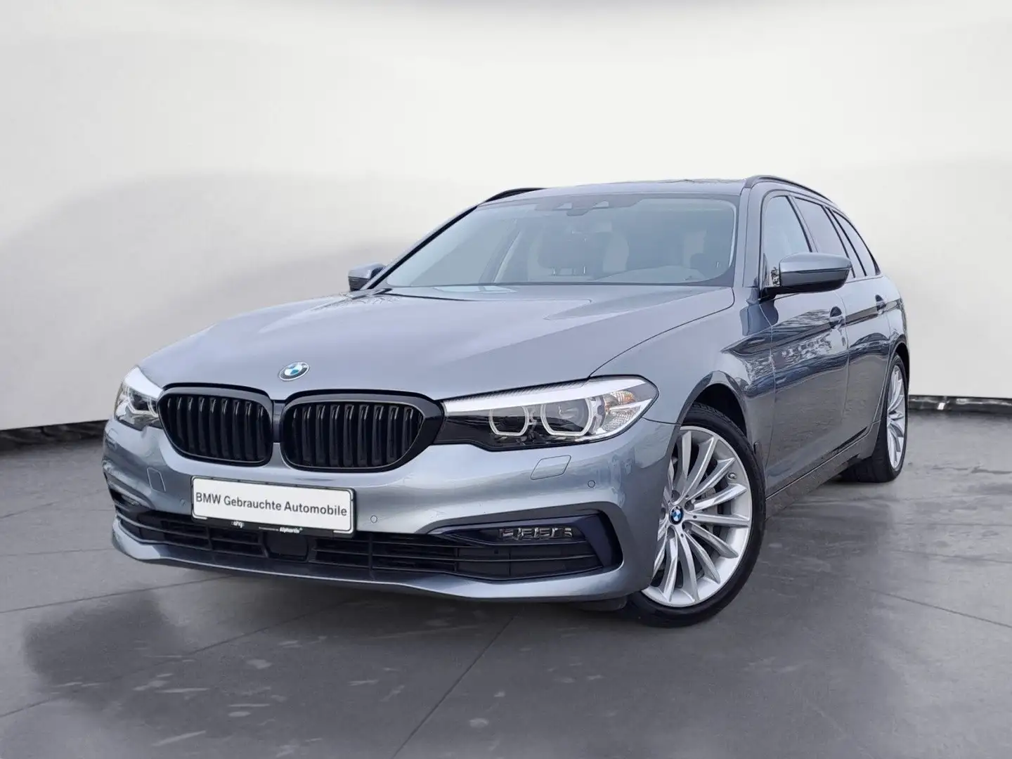 BMW 525 d Touring Sport Line Aut. Navi Prof. ACC PDC Azul - 2