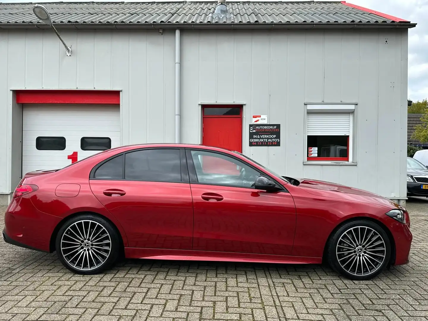Mercedes-Benz C 180 AMG Line|Night |Camera|19''SPAAK|NL Auto Rouge - 2