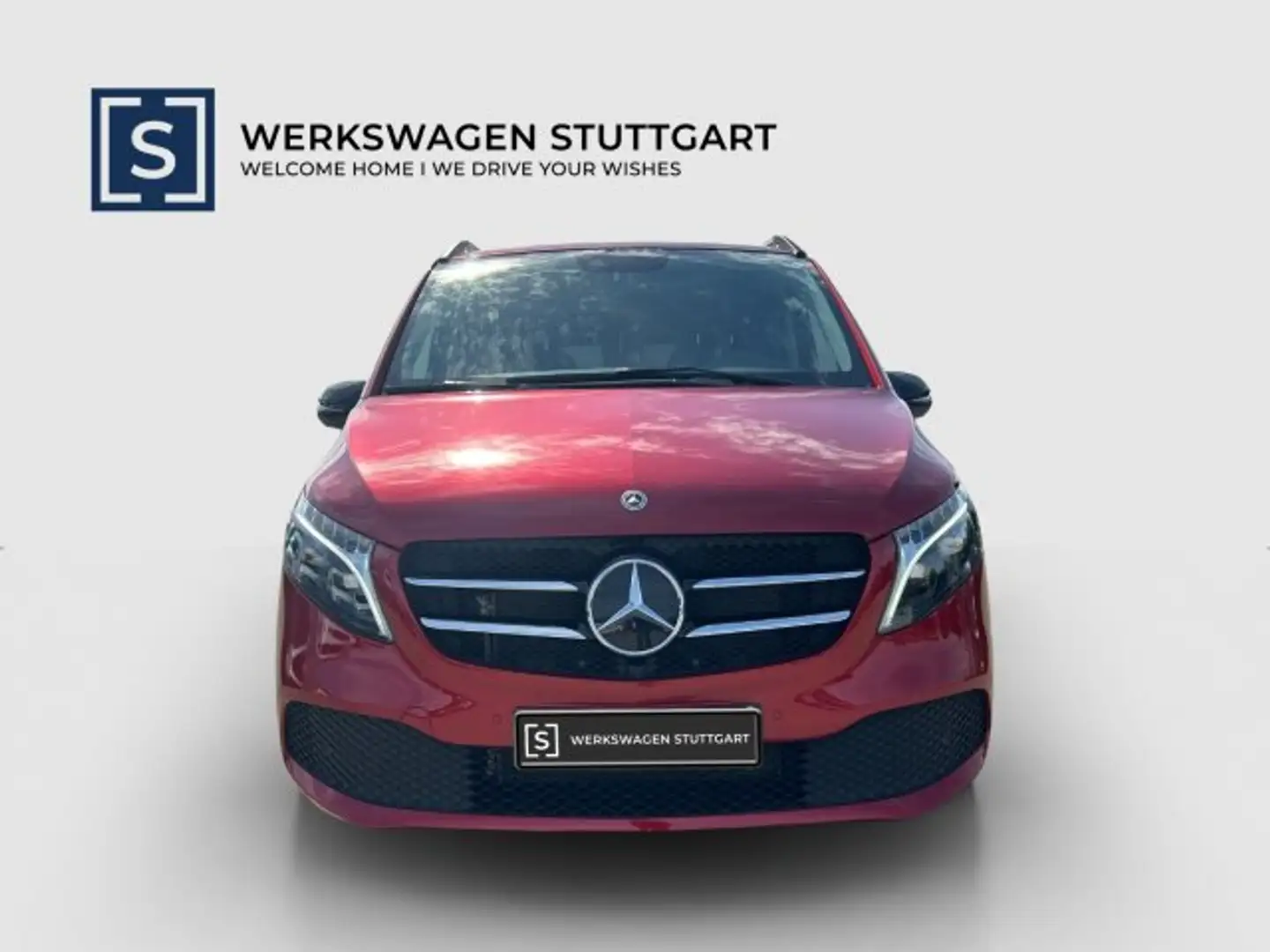 Mercedes-Benz V 300 V 300 d AVANTGARDE L EL SITZE 360° AHK EL. TÜREN Rouge - 2