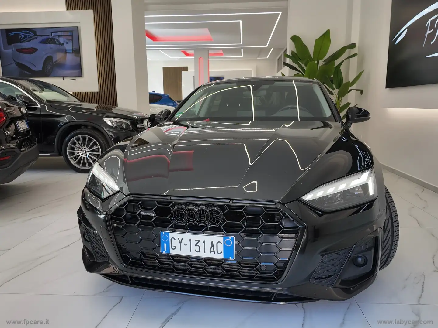 Audi A5 SPB 45 TDI qu.tiptr. S line edition Nero - 2