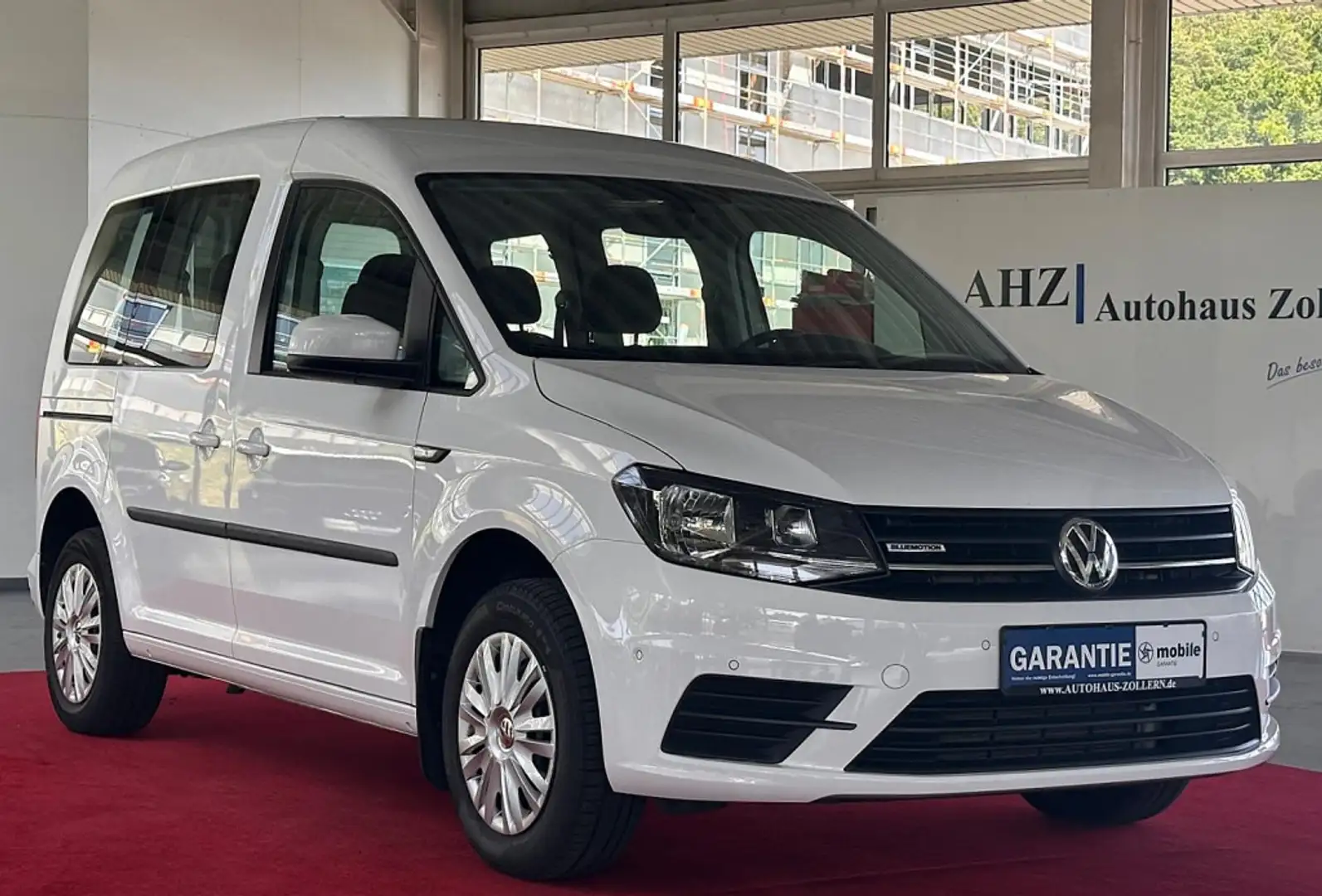 Volkswagen Caddy 1,4 TGI DSG Erdgas Benzin FLÜGEL TÜREN Weiß - 1