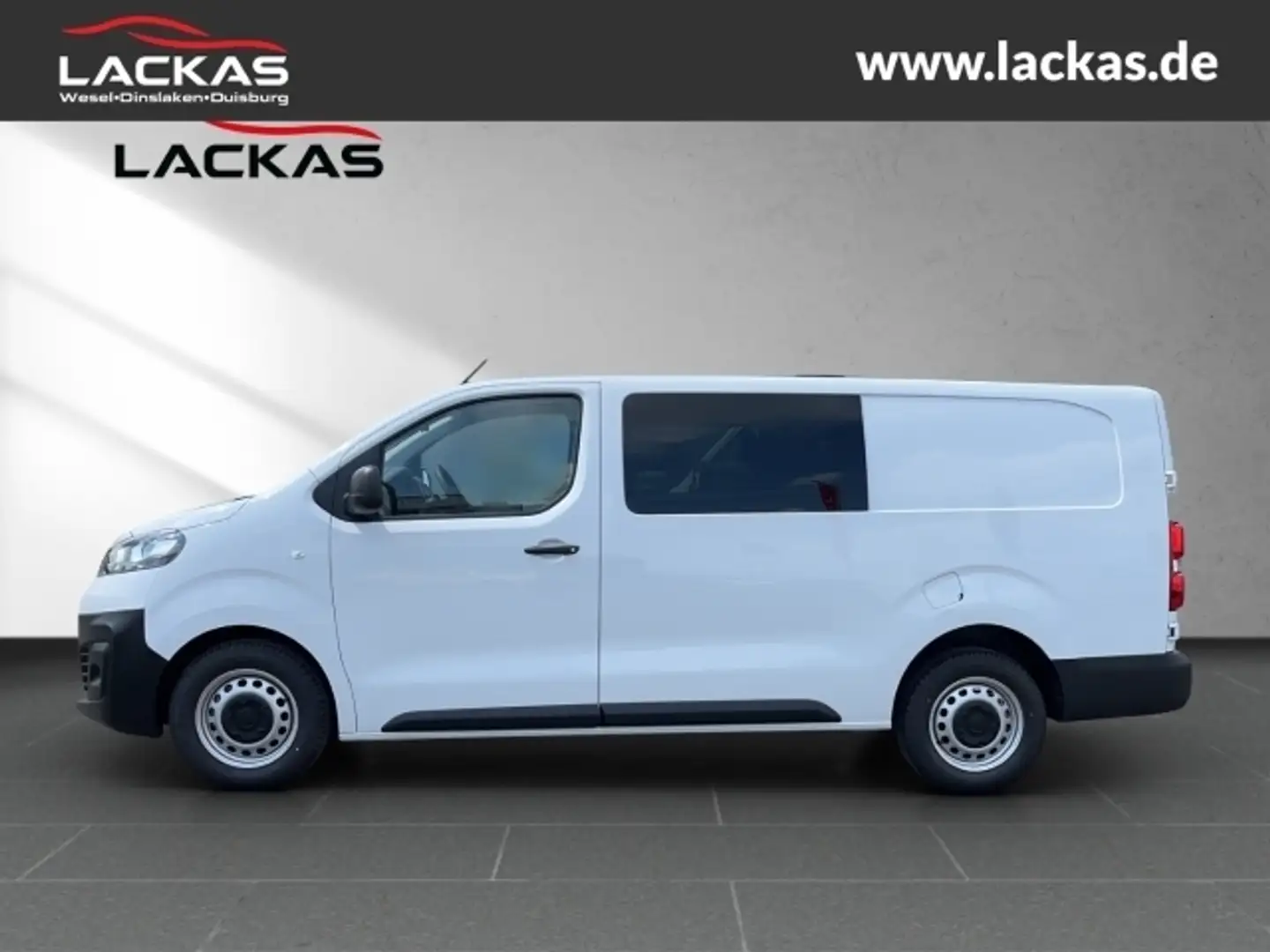 Fiat Scudo L3 Multicab Basis 2.0 Mu ltijet 180 Apple CarPlay Android Auto DAB Temp Berganfahrass. Білий - 2
