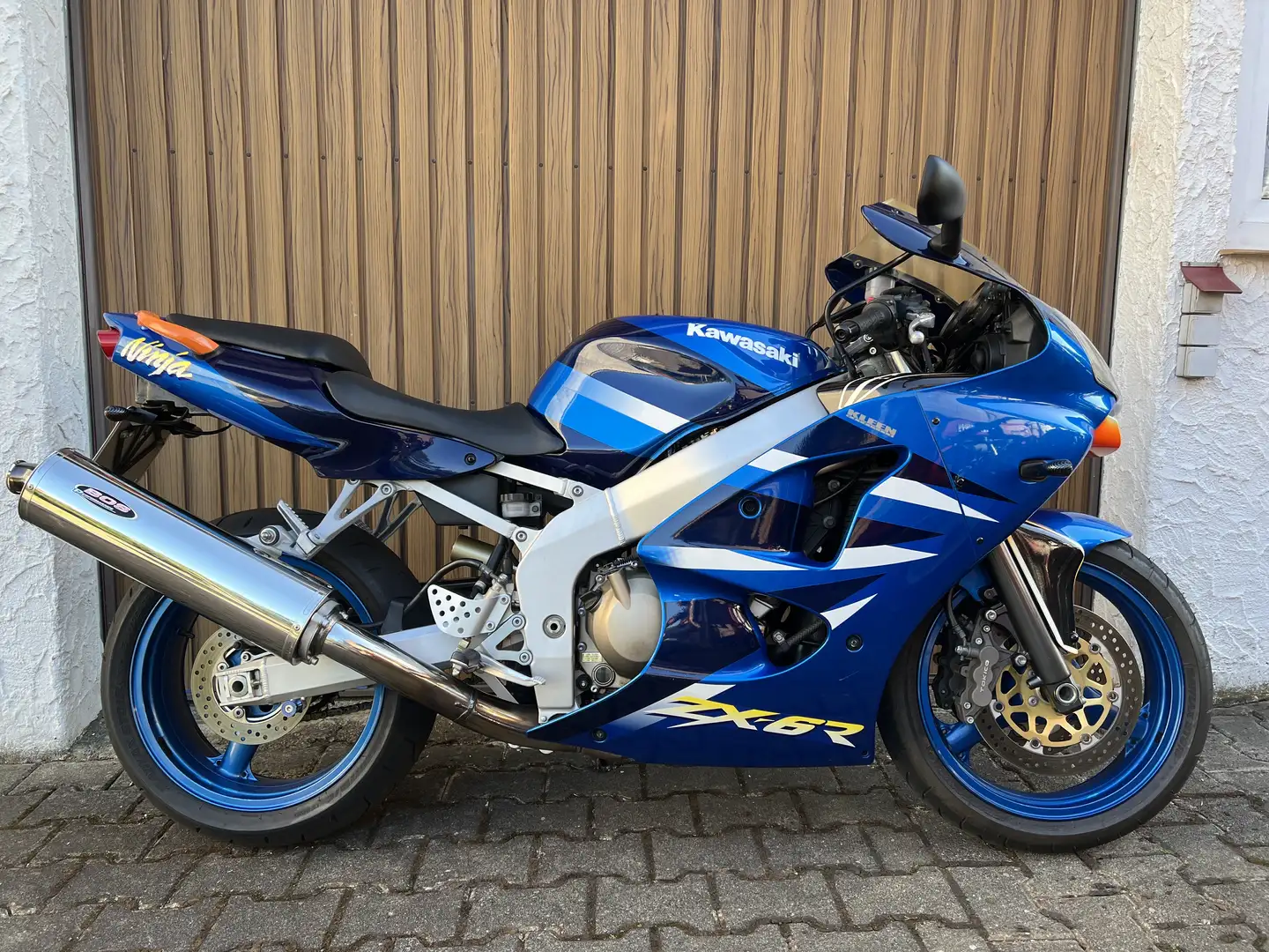 Kawasaki Ninja ZX-6R * TOP * nur 26256 km * TÜV NEU * Blau - 1