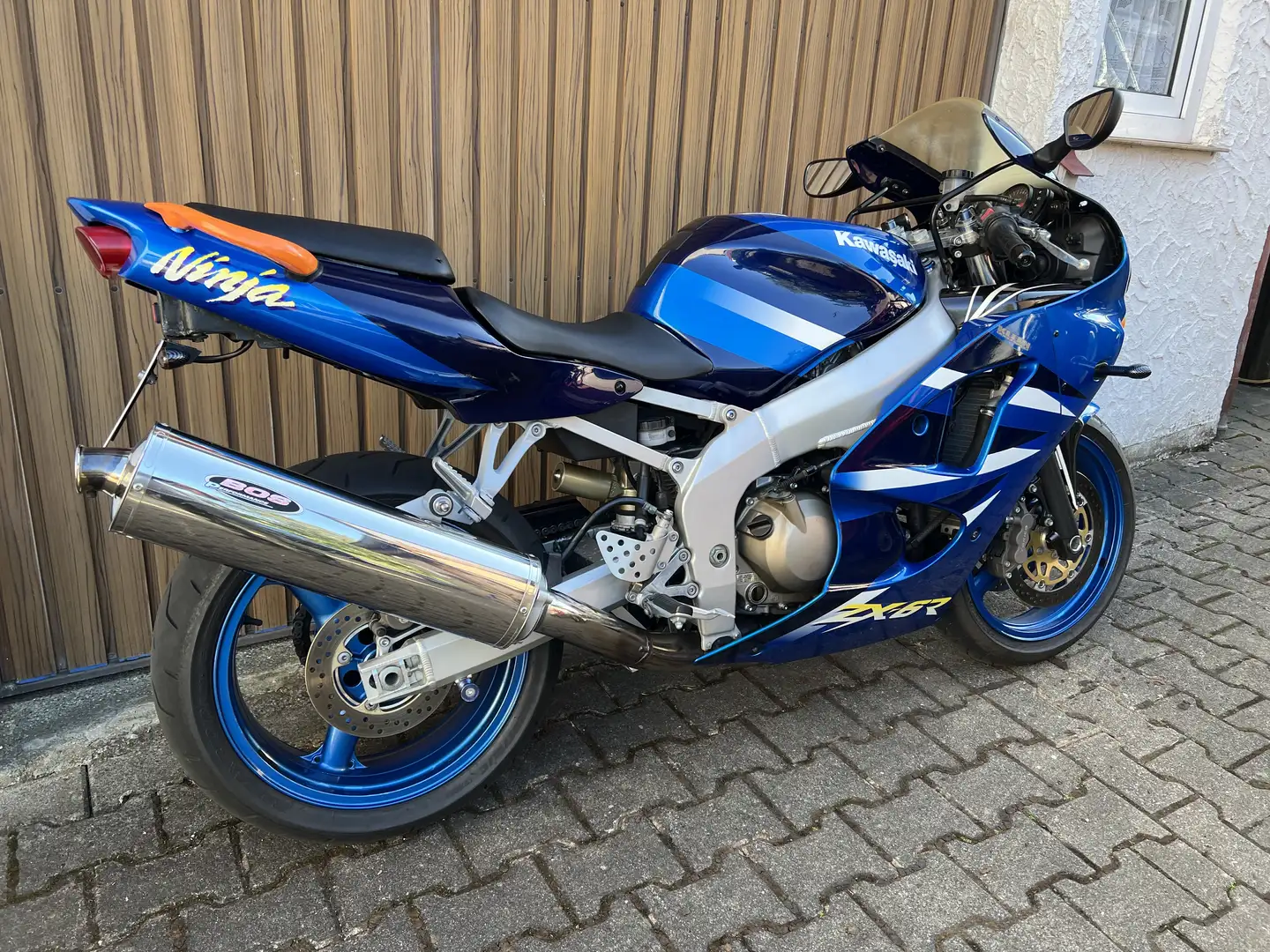 Kawasaki Ninja ZX-6R * TOP * nur 26256 km * TÜV NEU * Blau - 2
