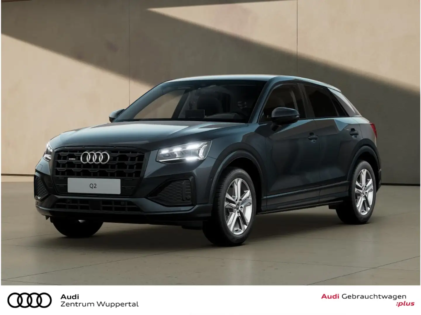 Audi Q2 40 TFSI QUATTRO AHK STANDHZG ACC MATRIX PARK Advan Gris - 2