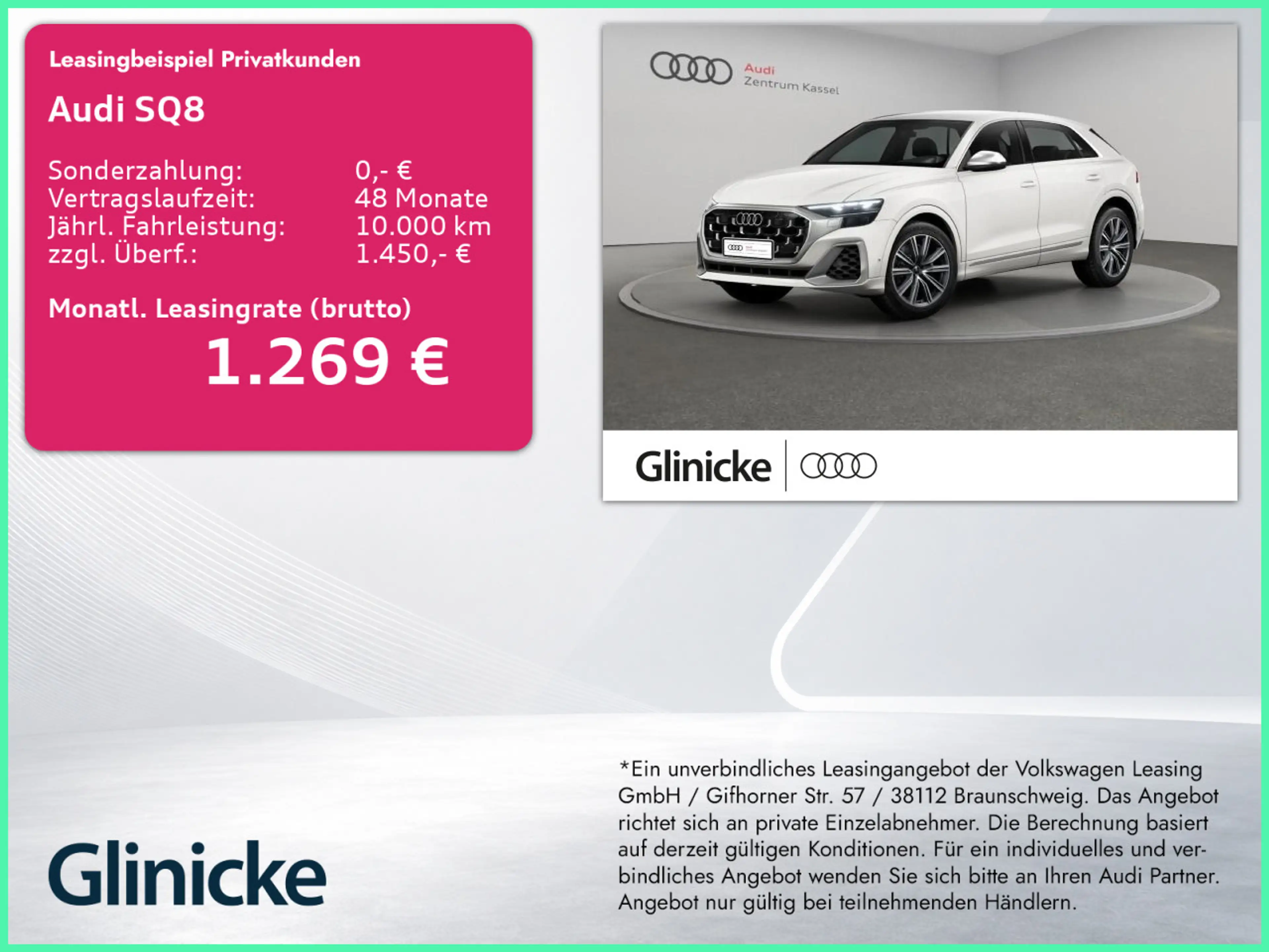 Audi SQ8 SUV TFSI NEUBESTELLUNG