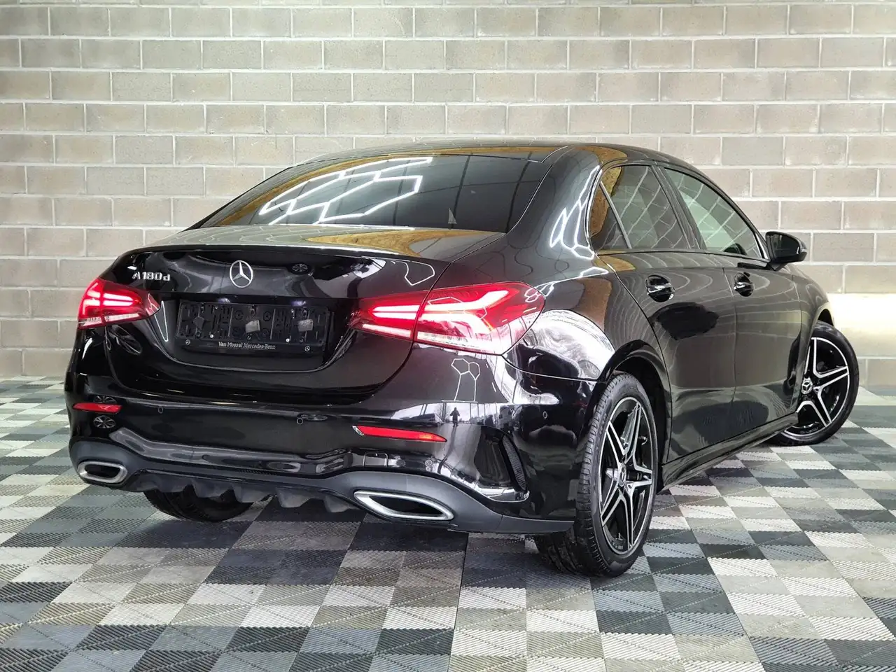 Mercedes-Benz A-Class 🟢DIESEL 116CV PACK AMG BOITE AUTO BERLINE, миниатюра 4