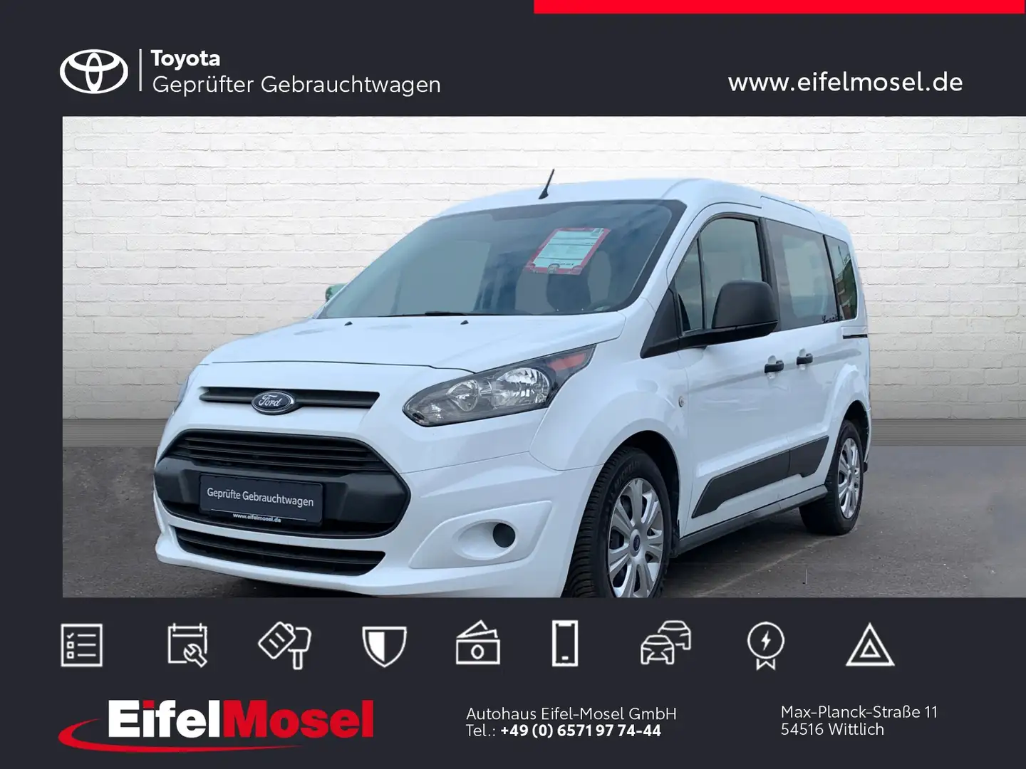 Ford Tourneo Connect Ambiente Білий - 1