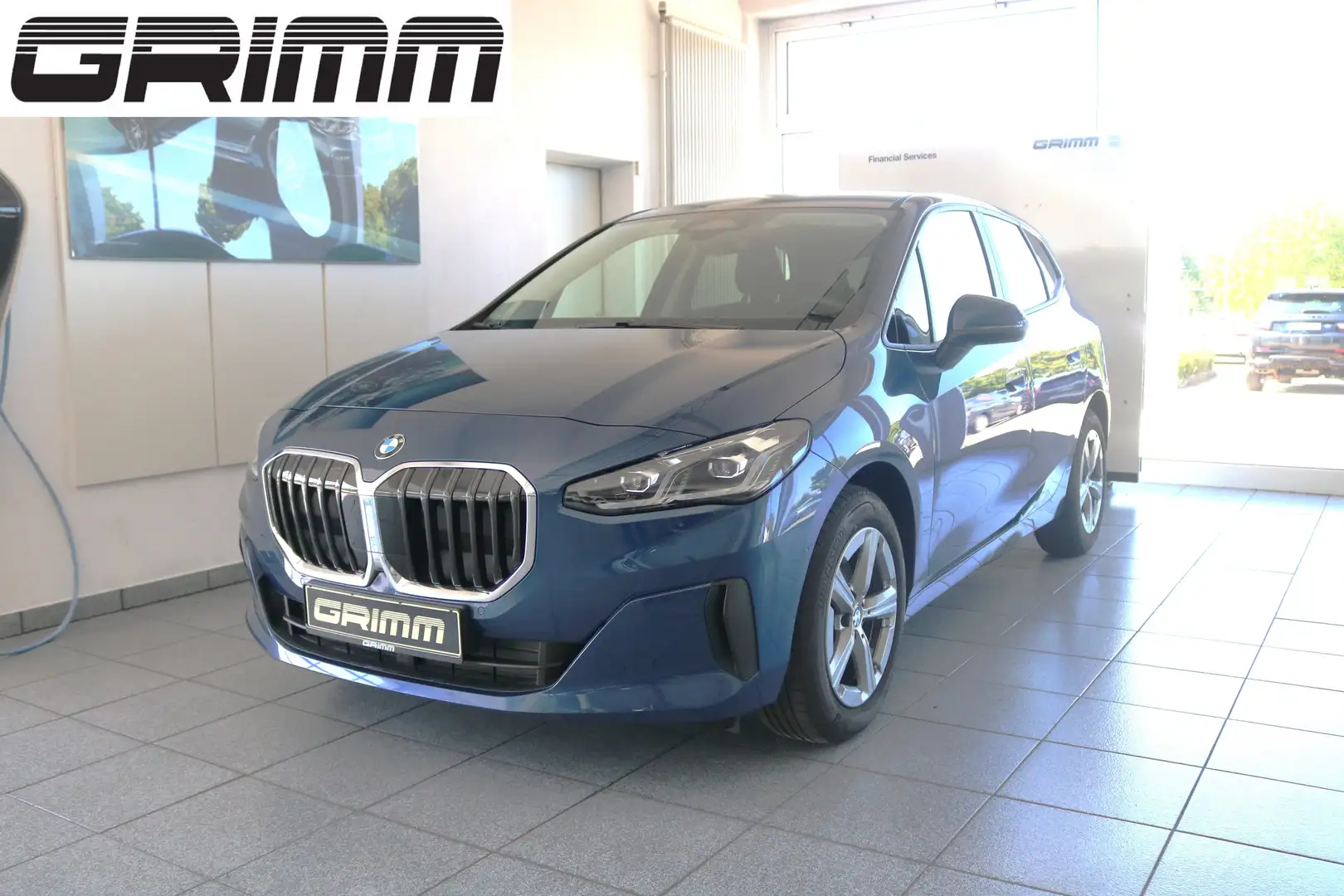 BMW 216 i Active Tourer, AHK, Premium-Paket, u.v.m Bleu - 1
