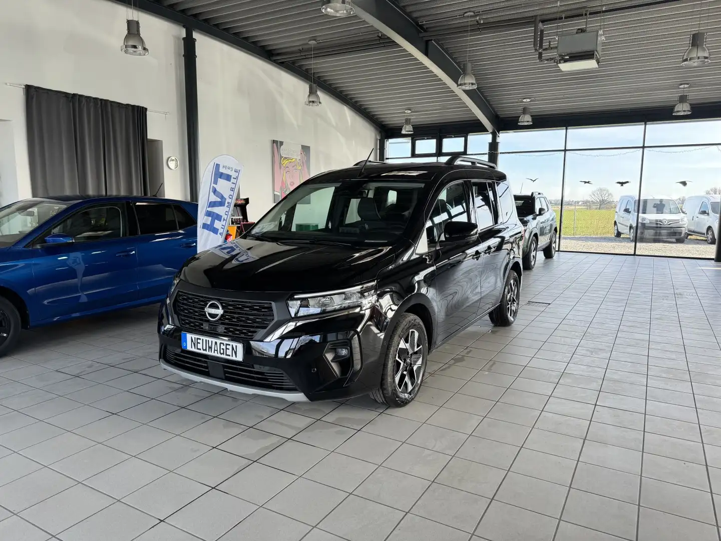 Nissan Townstar Kombi L1 1.3 DIG-T TEKNA AHK/Park-Assist./ Schwarz - 1