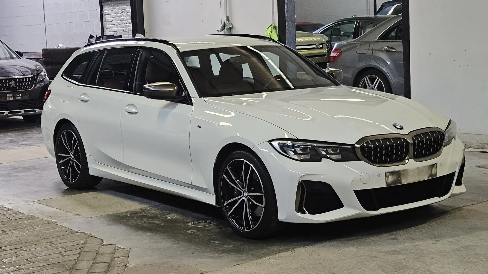 BMW 340 Touring M340iXAS OPF !!!MPACK!!! Wit - 1