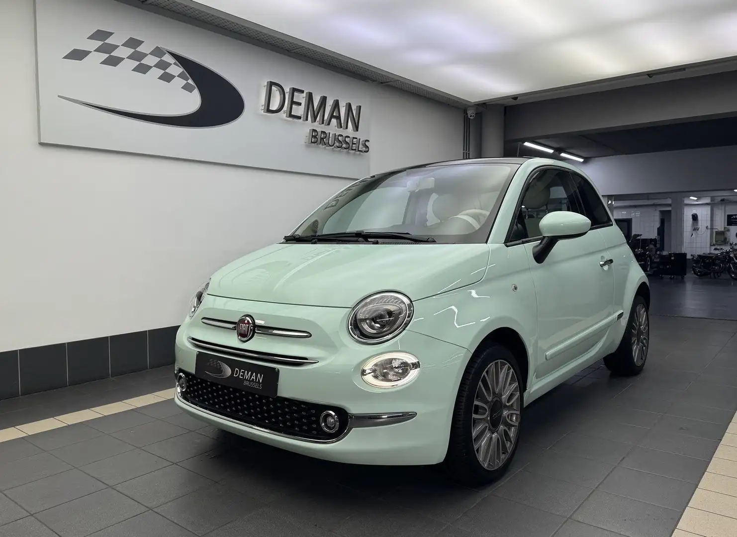 Fiat 500 1.2i Pop - Man. - Toit Panoramique - Vert - 1