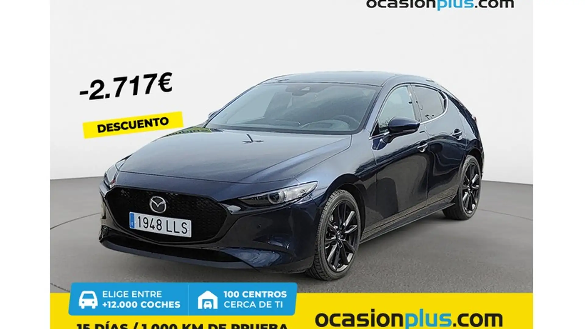 Mazda 3 2.0 Skyactiv-X Zenith-X Aut. 132kW Azul - 1