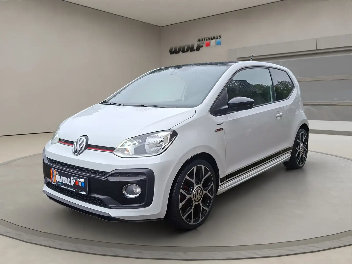 Volkswagen up! GTI 1.0 TSI GRA~RFK~Sound Plus~maps+more~Panorama~ Weiß - 2