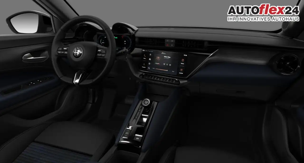 Alfa Romeo Junior Ibrida LED 17"LM Klimaaut Temp CarPla PDC 100 k..., миниатюра 5