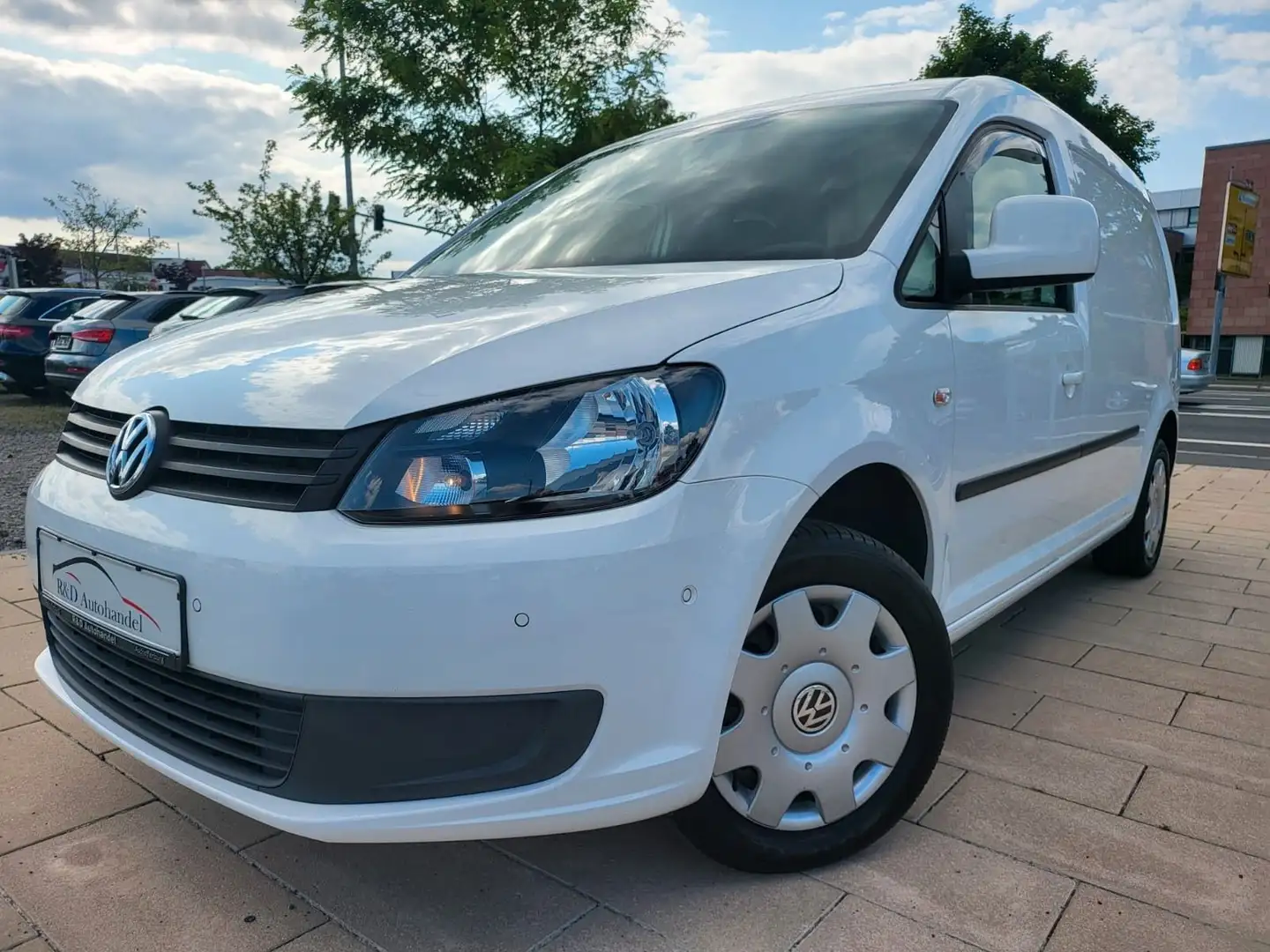 Volkswagen Caddy Maxi Kasten PDC/Klima/8fachBereift Wit - 1