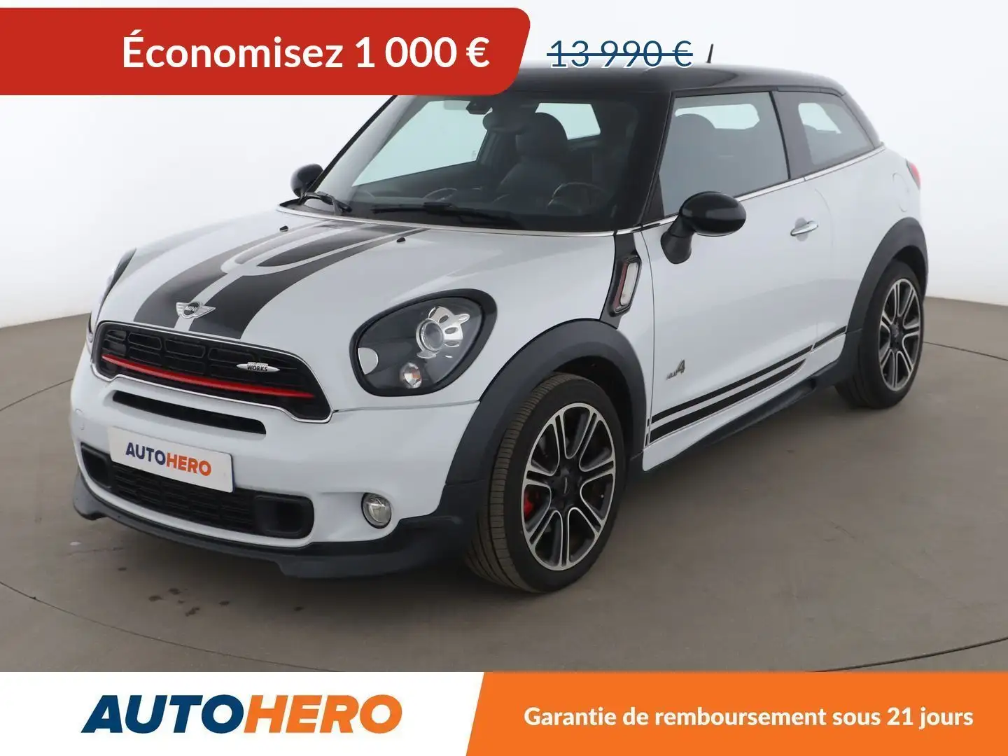 MINI John Cooper Works Paceman John Cooper Works ALL4 Blanc - 1