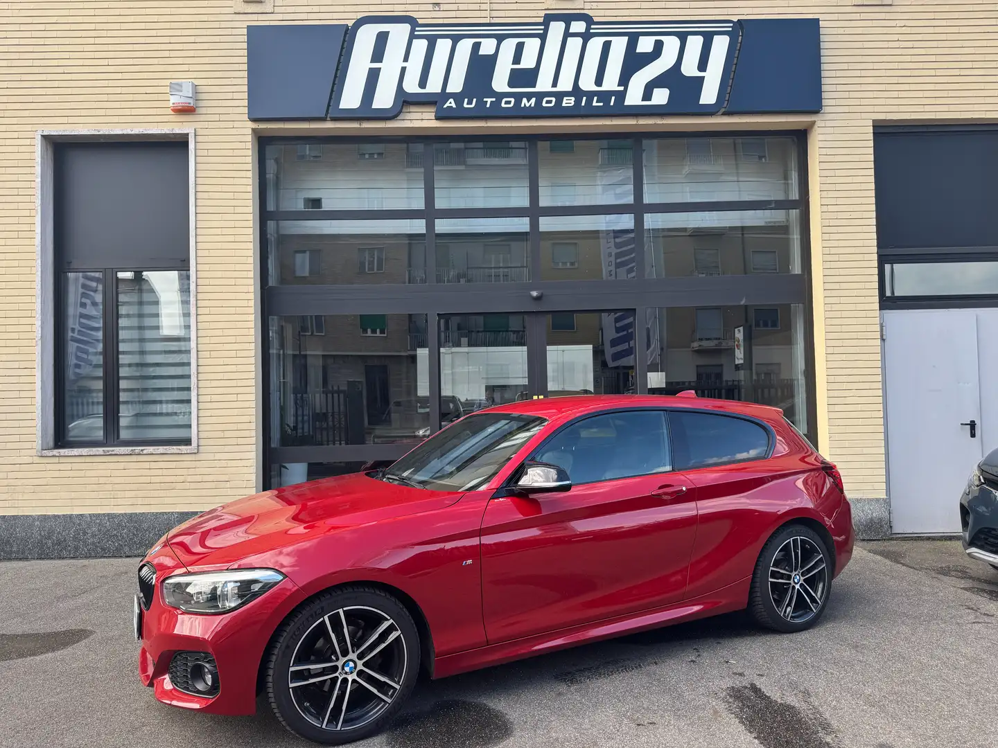 BMW 118 118d Msport 3p Rosso - 2