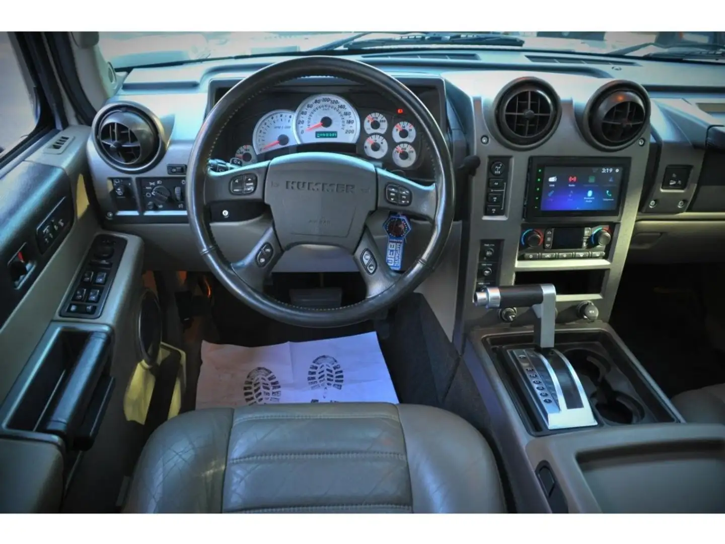 HUMMER H2 6.0i V8 - BVA BREAK Luxury Grau - 2