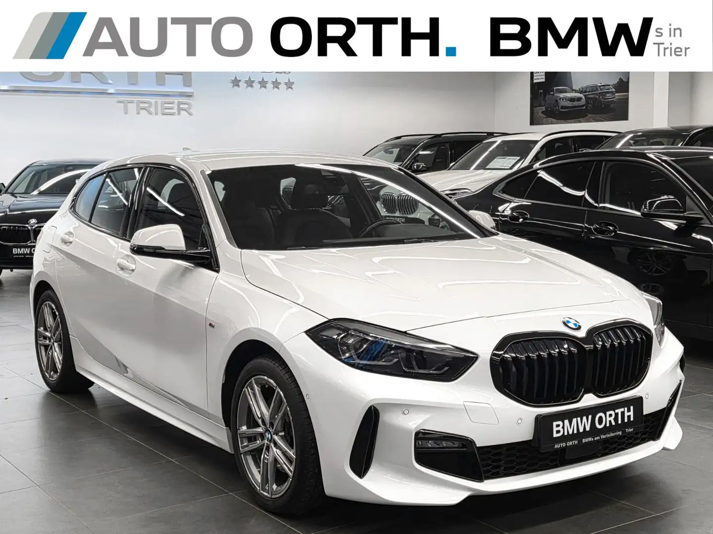 BMW 118 i AUT. M-SPORT LC-PROF AD.LED KAMERA HIFI DA Weiß - 1