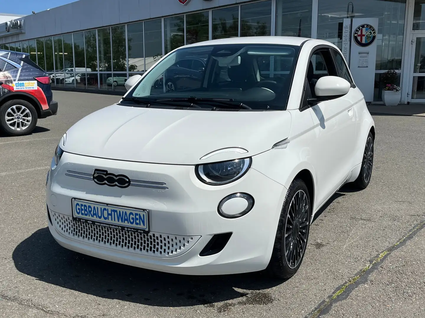 Fiat 500 e Icon / Winter-Pak., Park-Pak., DAB, Tempomat, Ca Weiß - 1