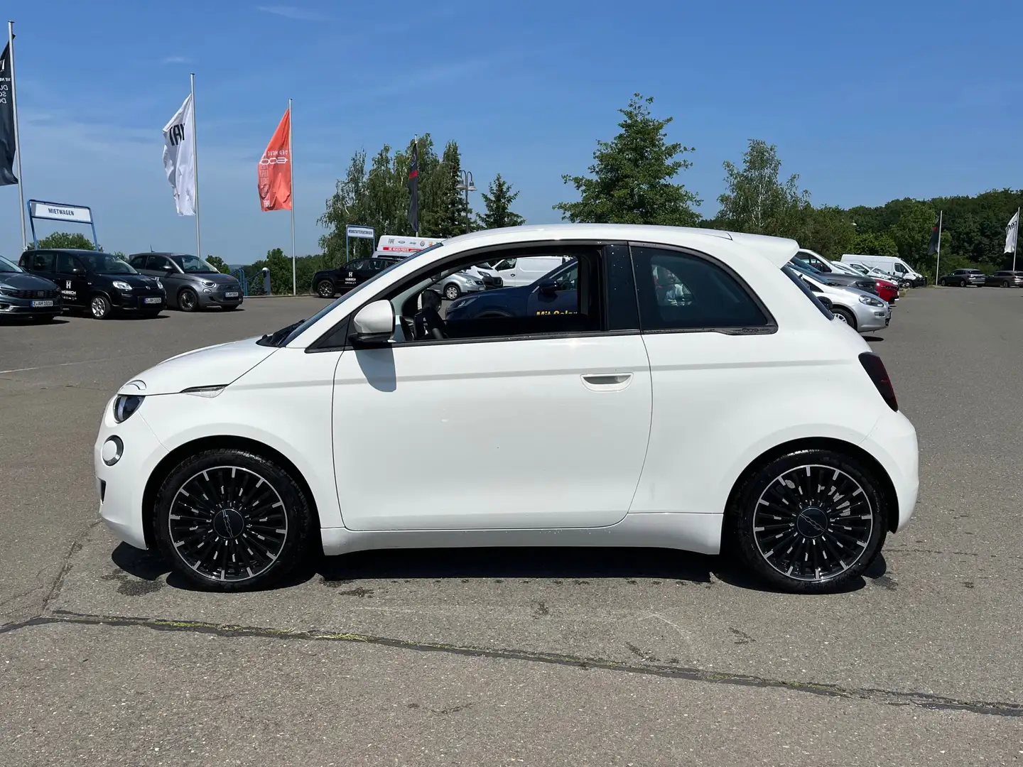 Fiat 500 e Icon / Winter-Pak., Park-Pak., DAB, Tempomat, Ca Weiß - 2