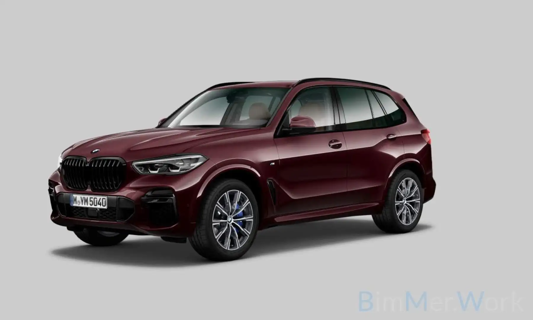 BMW X5 xD30d M Sport Kamera HUD DAB HiFi AHK Alarm Rouge - 1