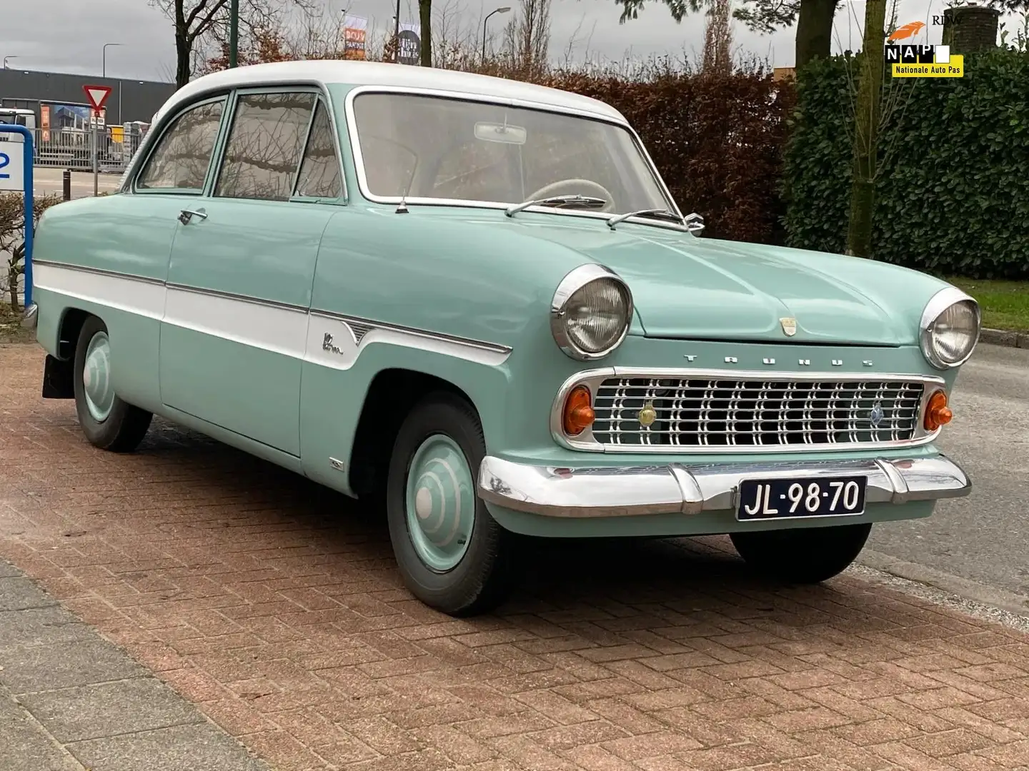 Ford Taunus 12M * UNIEKE KLASSIEKER| RIJDT SUPER Verde - 1