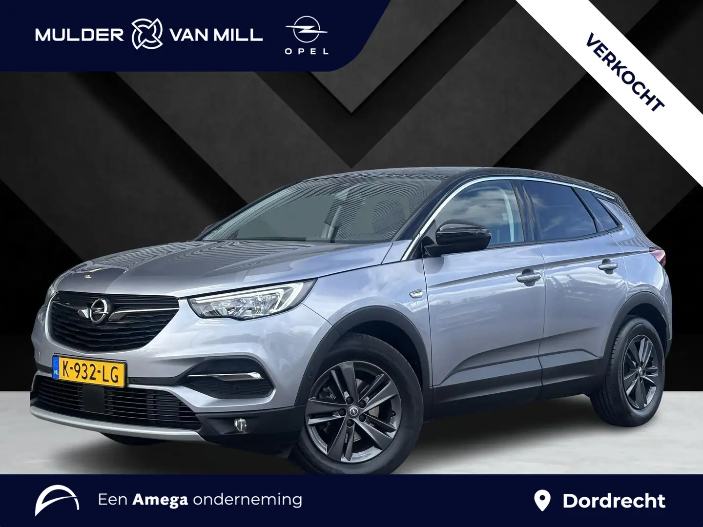 Opel Grandland X Edition 2020 1.2 Turbo 130pk | AGR-STOELEN | CAMER Grijs - 1