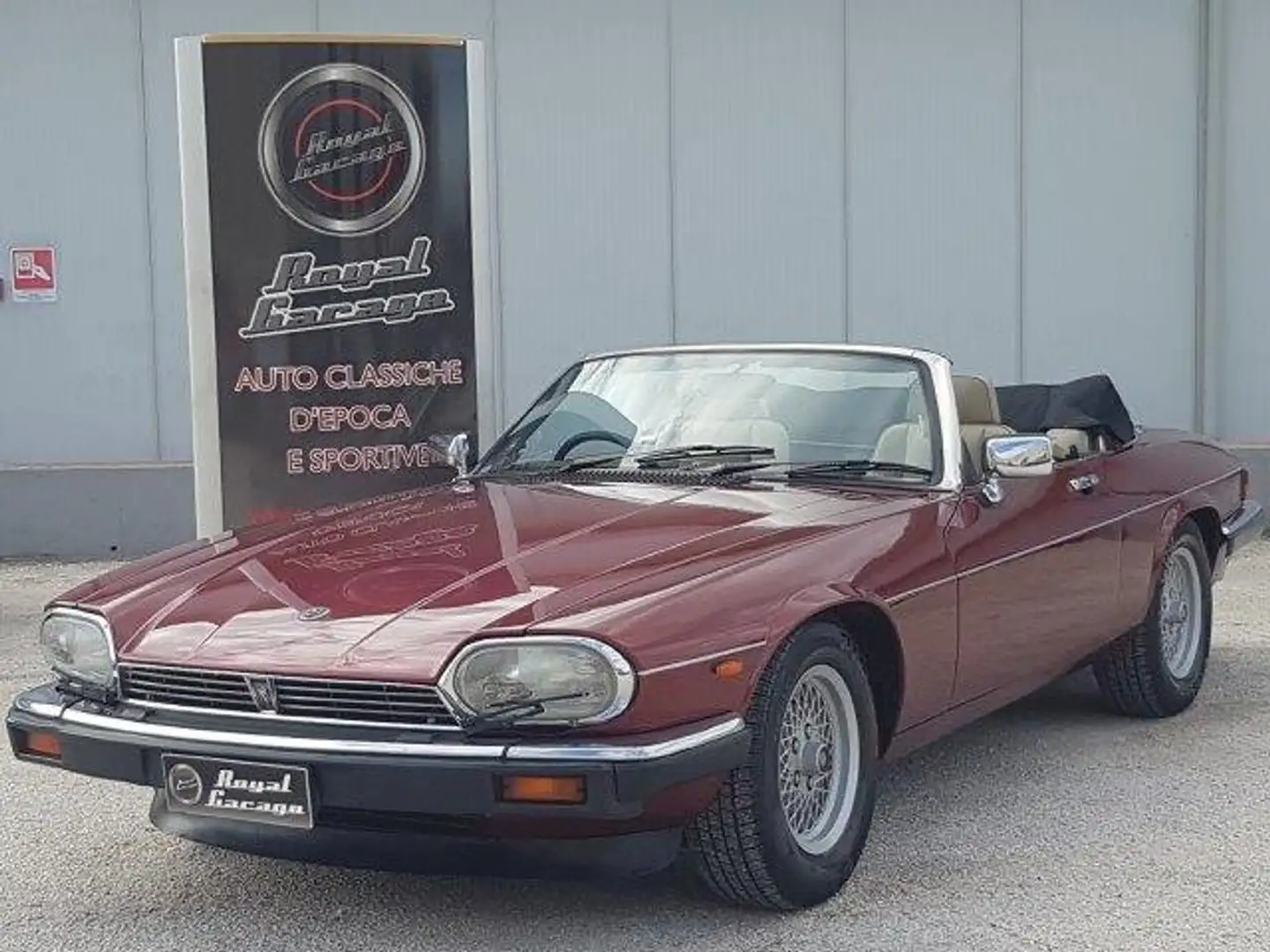 Jaguar XJSC 5.3 V12 CONVERTIBILE AUTOMATICA  -SERVICE BOOK Rouge - 1