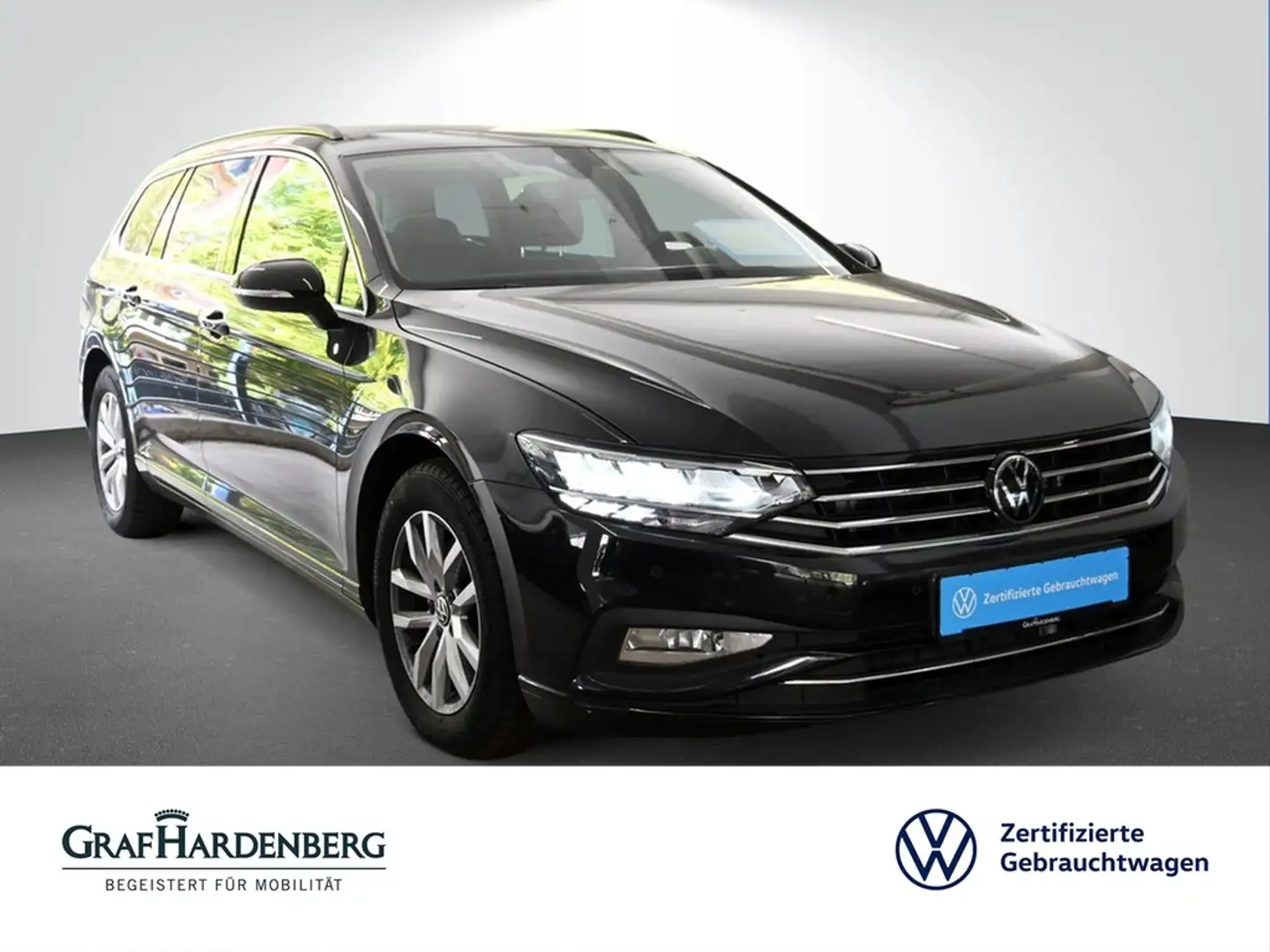 Volkswagen Passat Var 2.0 TDI Automatik Business AHK LED PDC Schwarz - 1