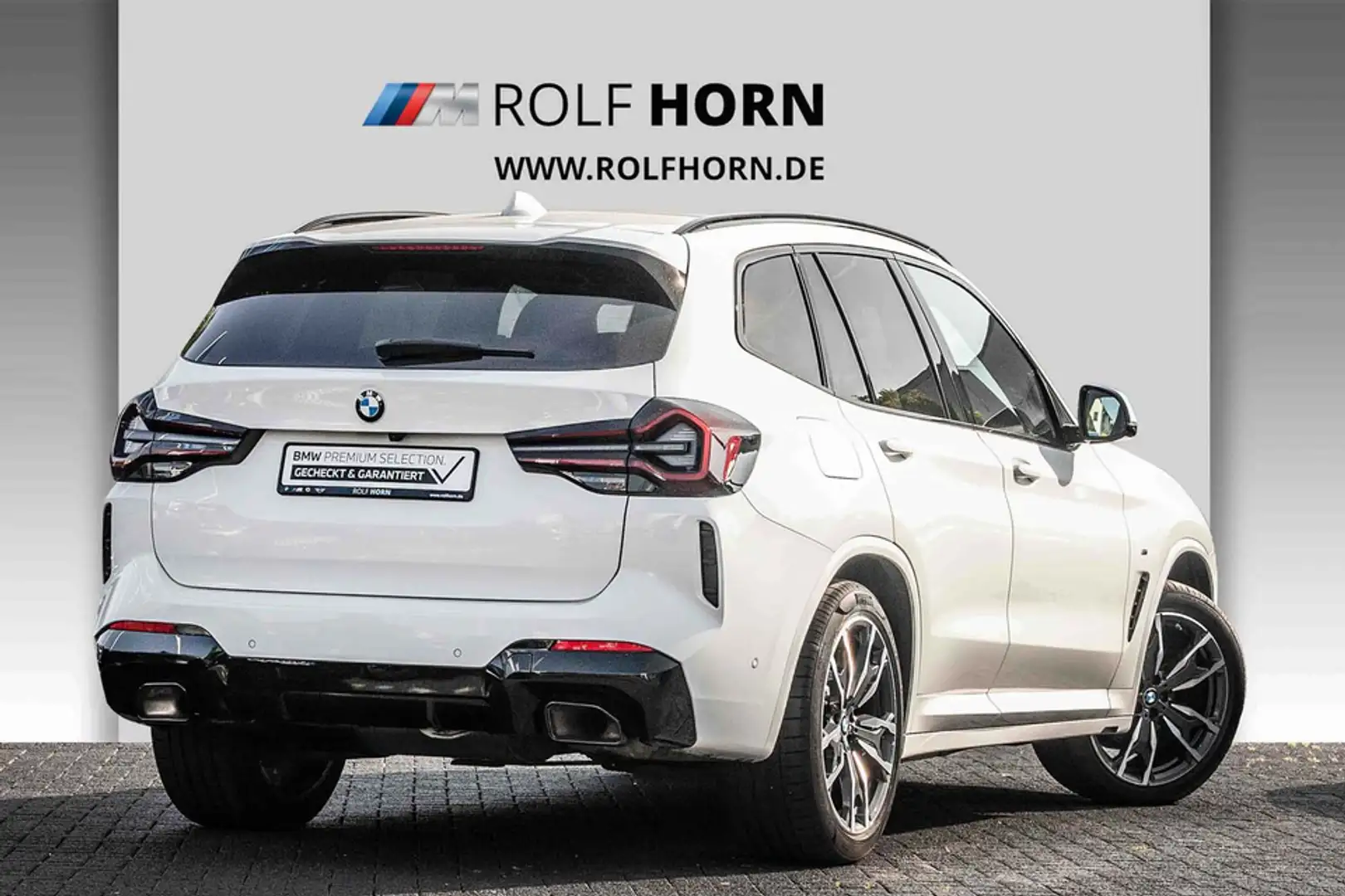 BMW X3 xDrive20d M Sport Pano AHK Laser HiFi 20" DAB Weiß - 2