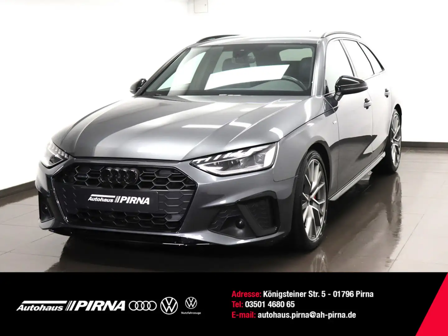 Audi A4 50 quattro 3.0 TDI Avant S line Panorama Stadheizung Grau - 1