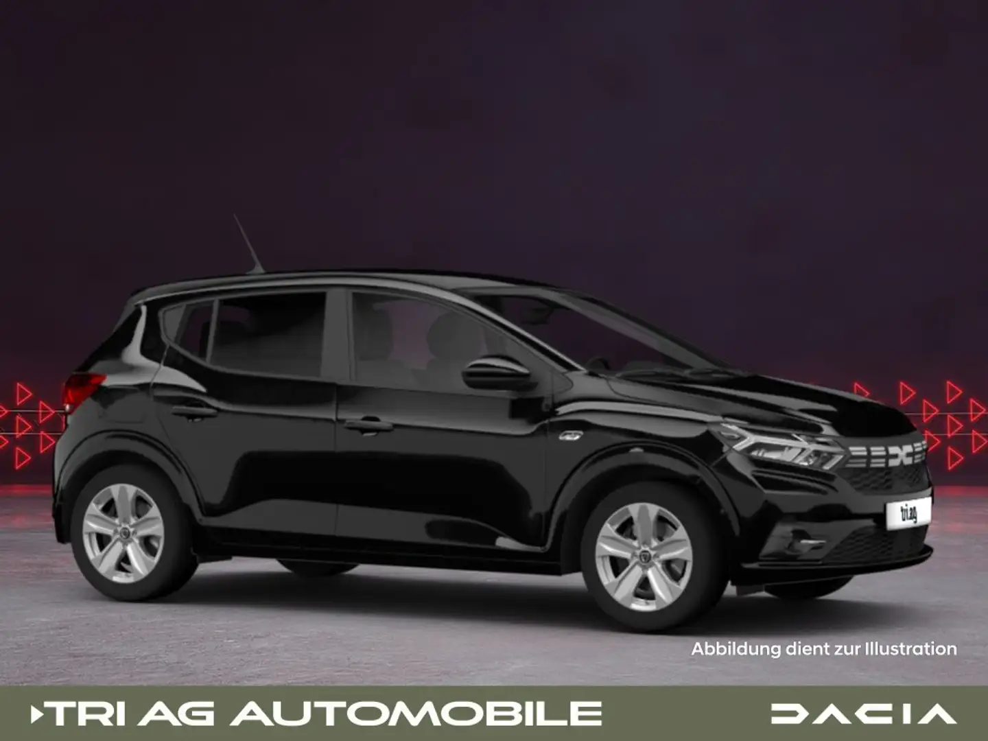 Dacia Sandero Expression TCe 90 auto Winterpaket Zwart - 2