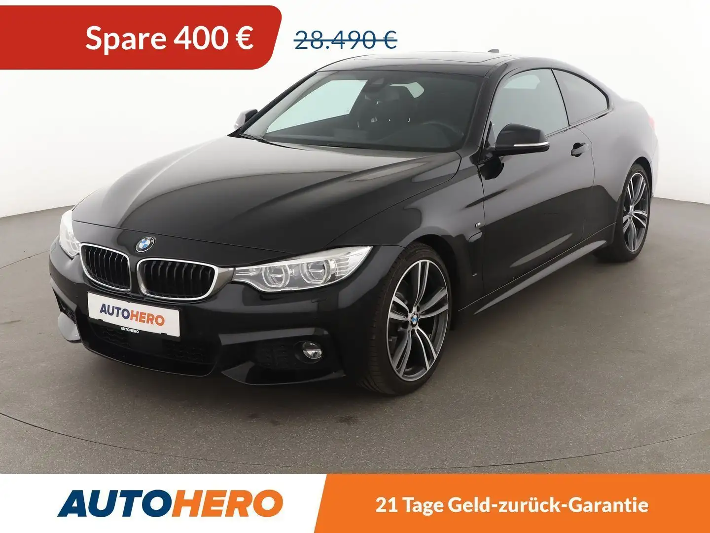 BMW 430 i M Sport Aut.*NAVI*LED*PDC*SHZ* Schwarz - 1