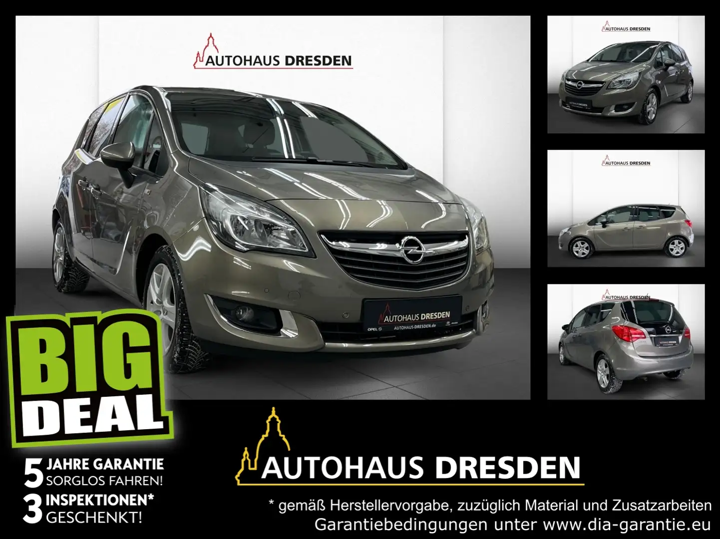 Opel Meriva B 1.4 Turbo ecoFlex Style SHZ+Winterp. Gris - 1