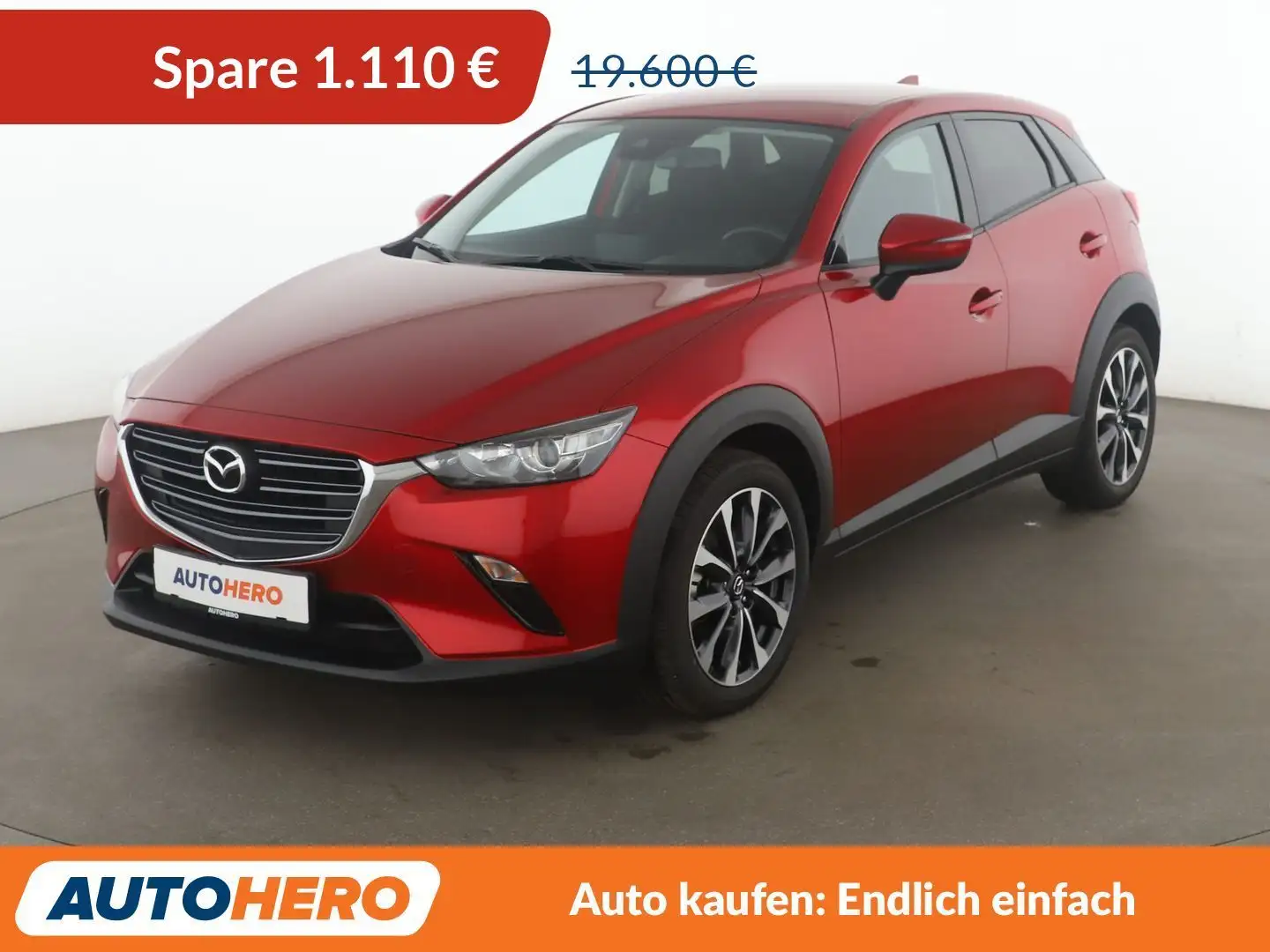 Mazda CX-3 2.0 Skyactiv-G Ad'vantage *NAVI*PDC*TEMPO*SHZ* Rot - 1