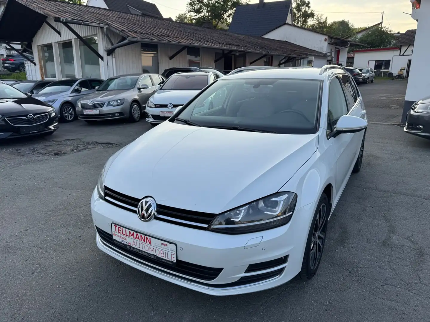 Volkswagen Golf VII Variant Highline BMT Blanc - 1