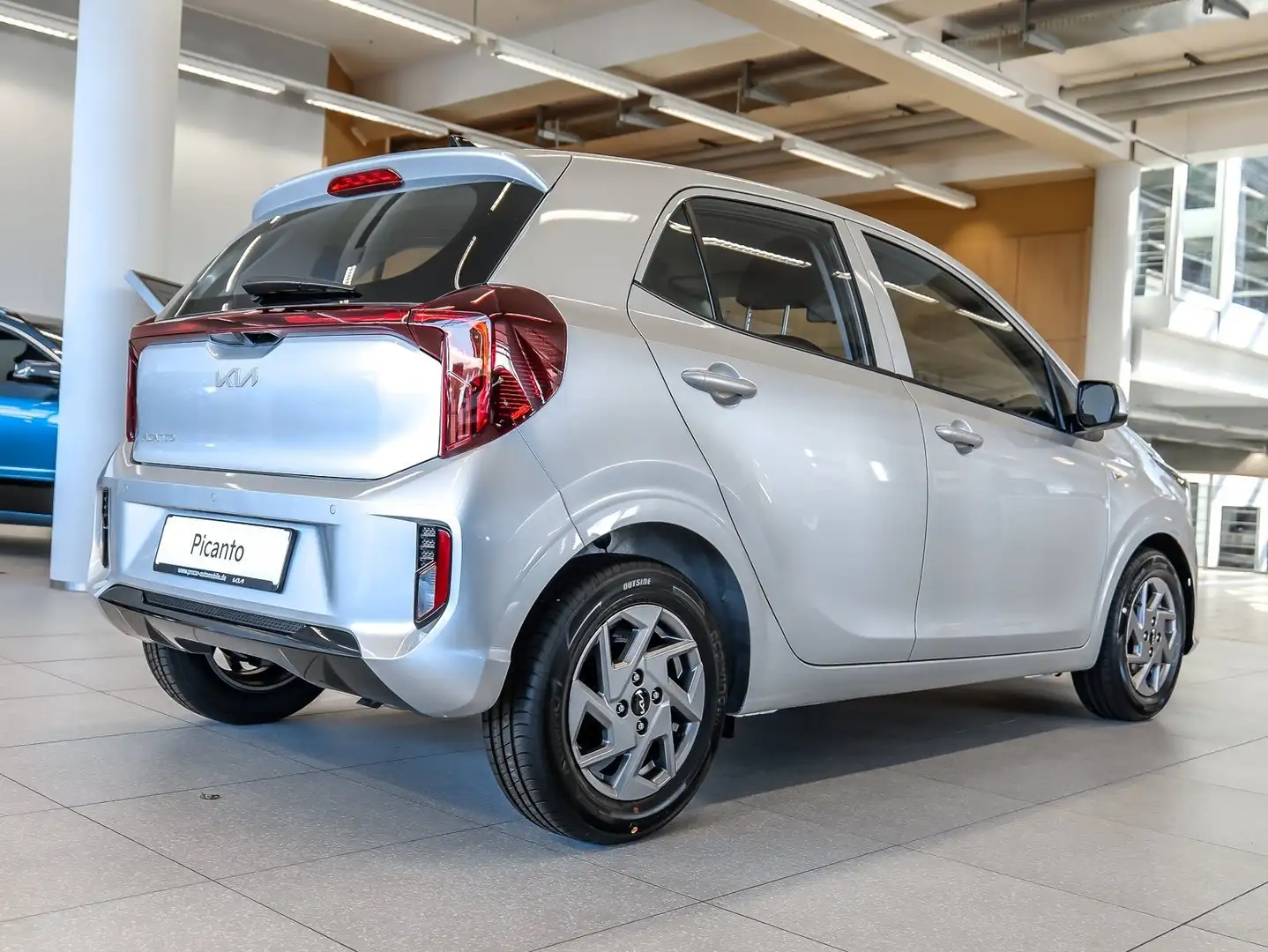 Kia Picanto PE2 1.0 MT VISION Vision RFK NAVI DAB Gris - 2